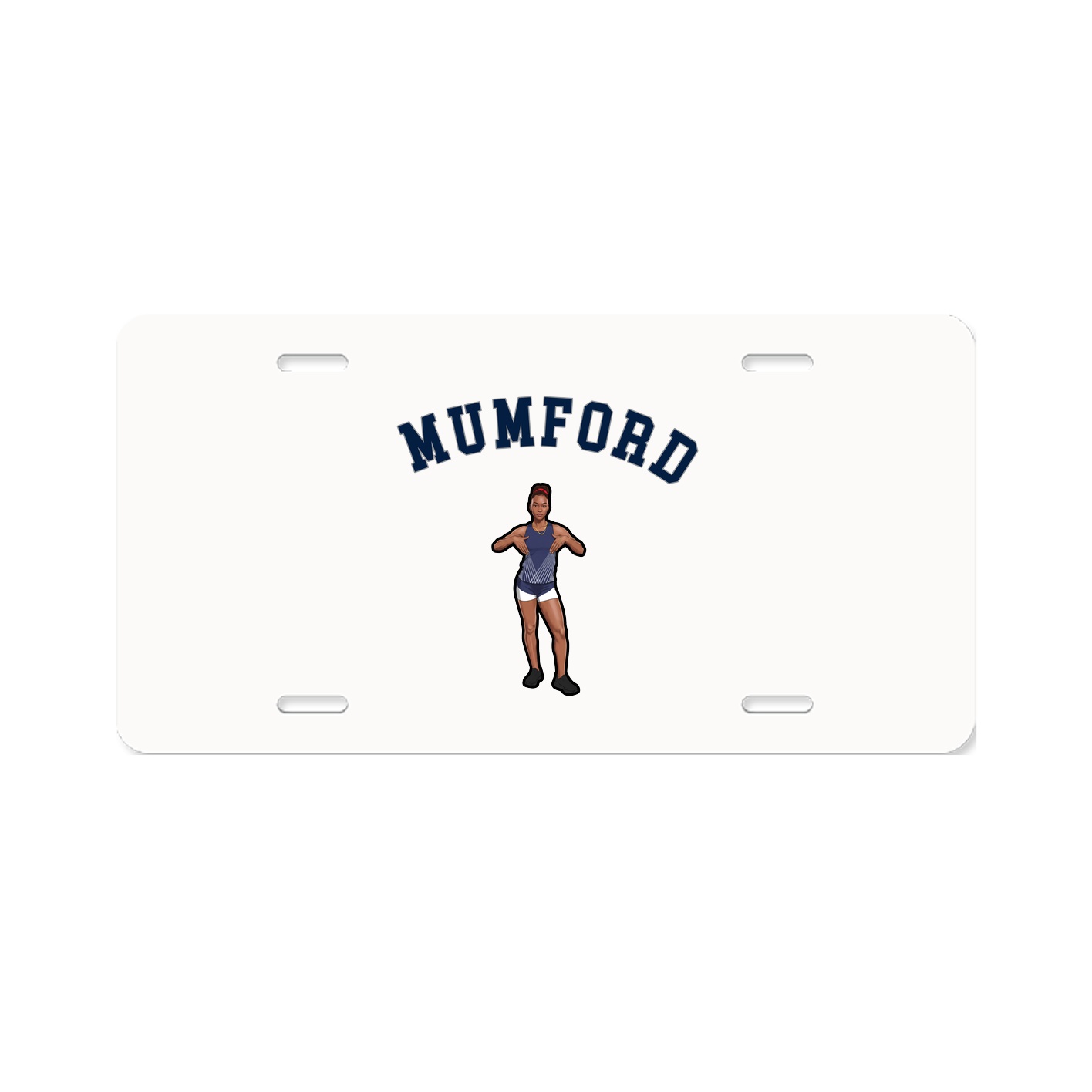 License Plate — Shirsey Arch in Classic