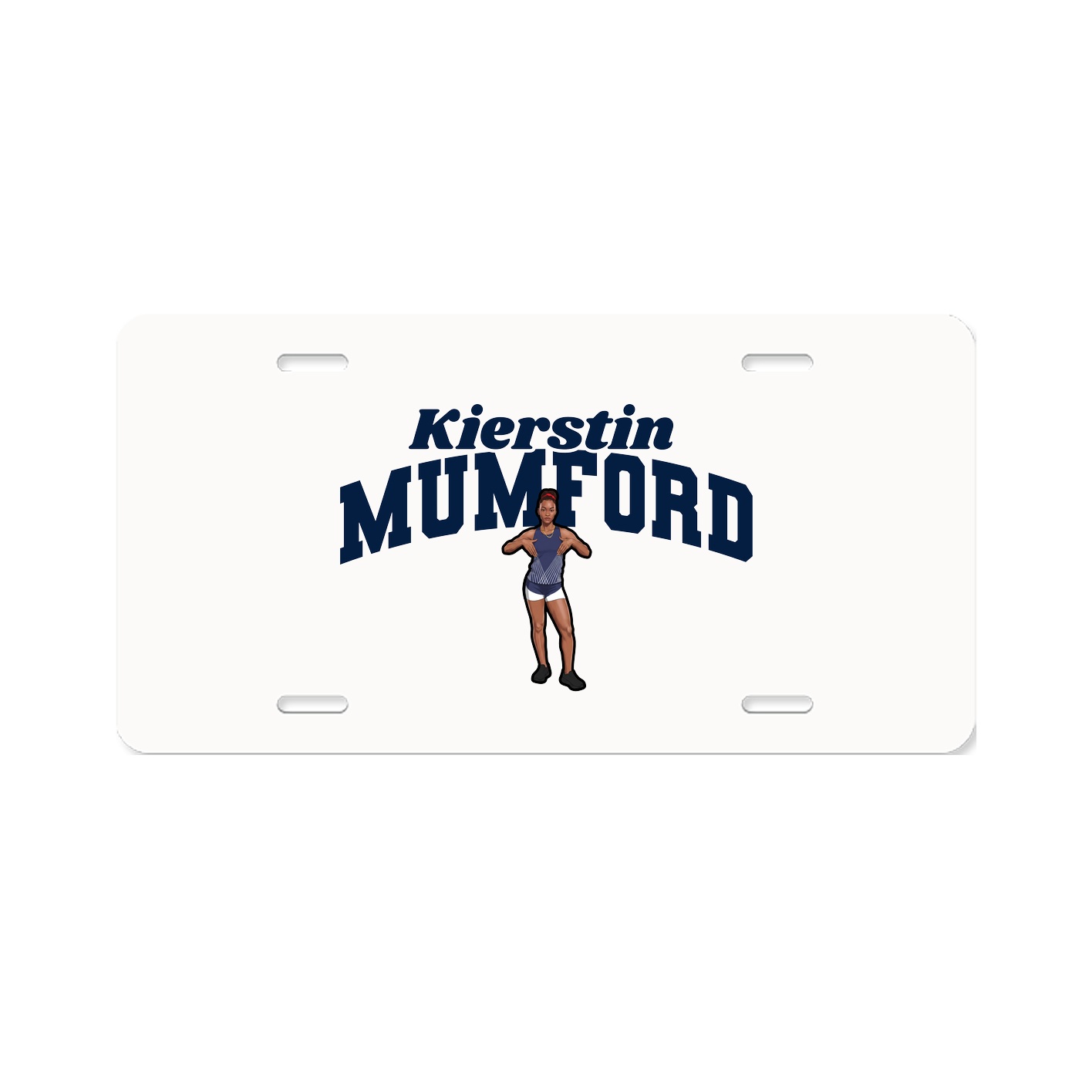 License Plate — Signature Arch in Classic