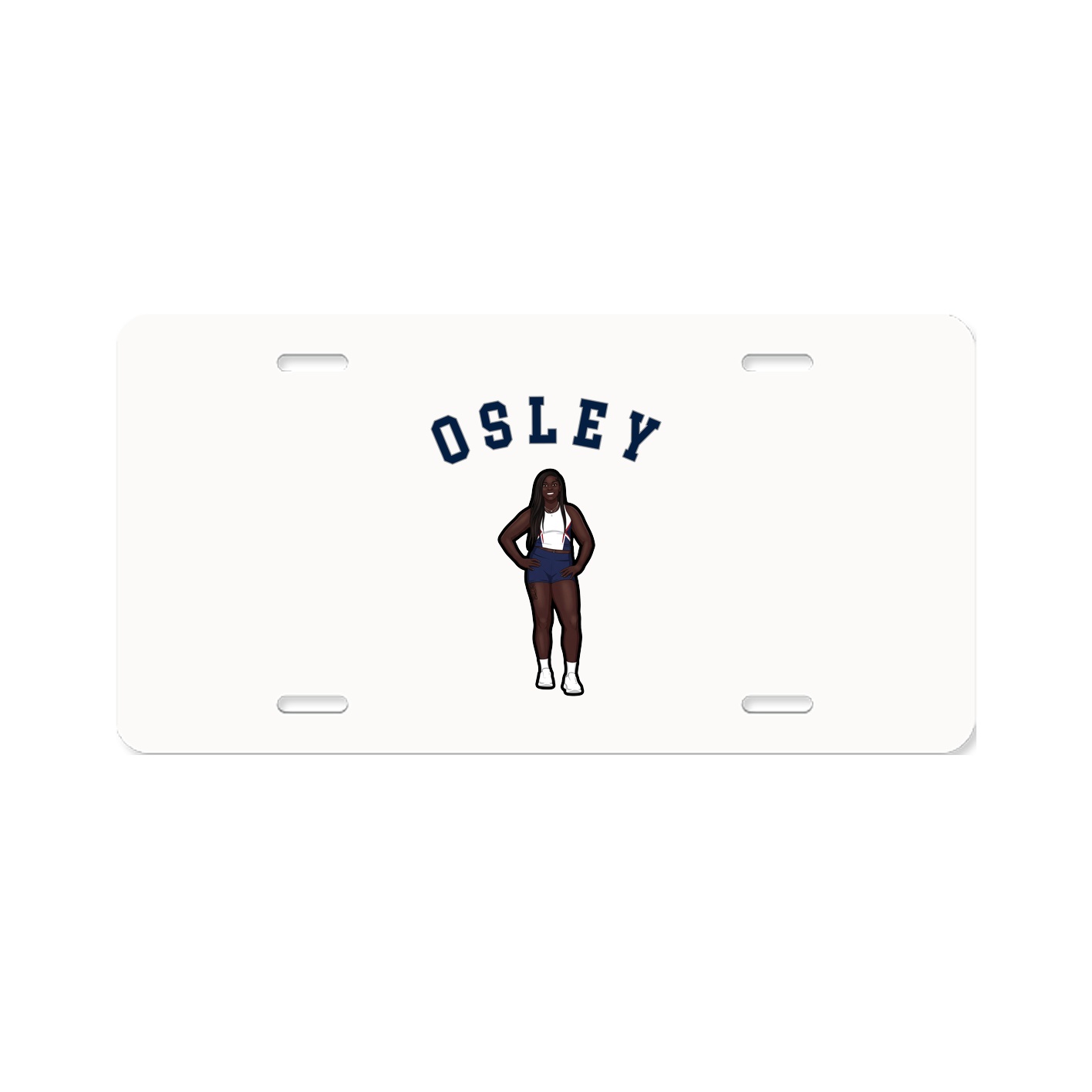 License Plate — Shirsey Arch in Classic