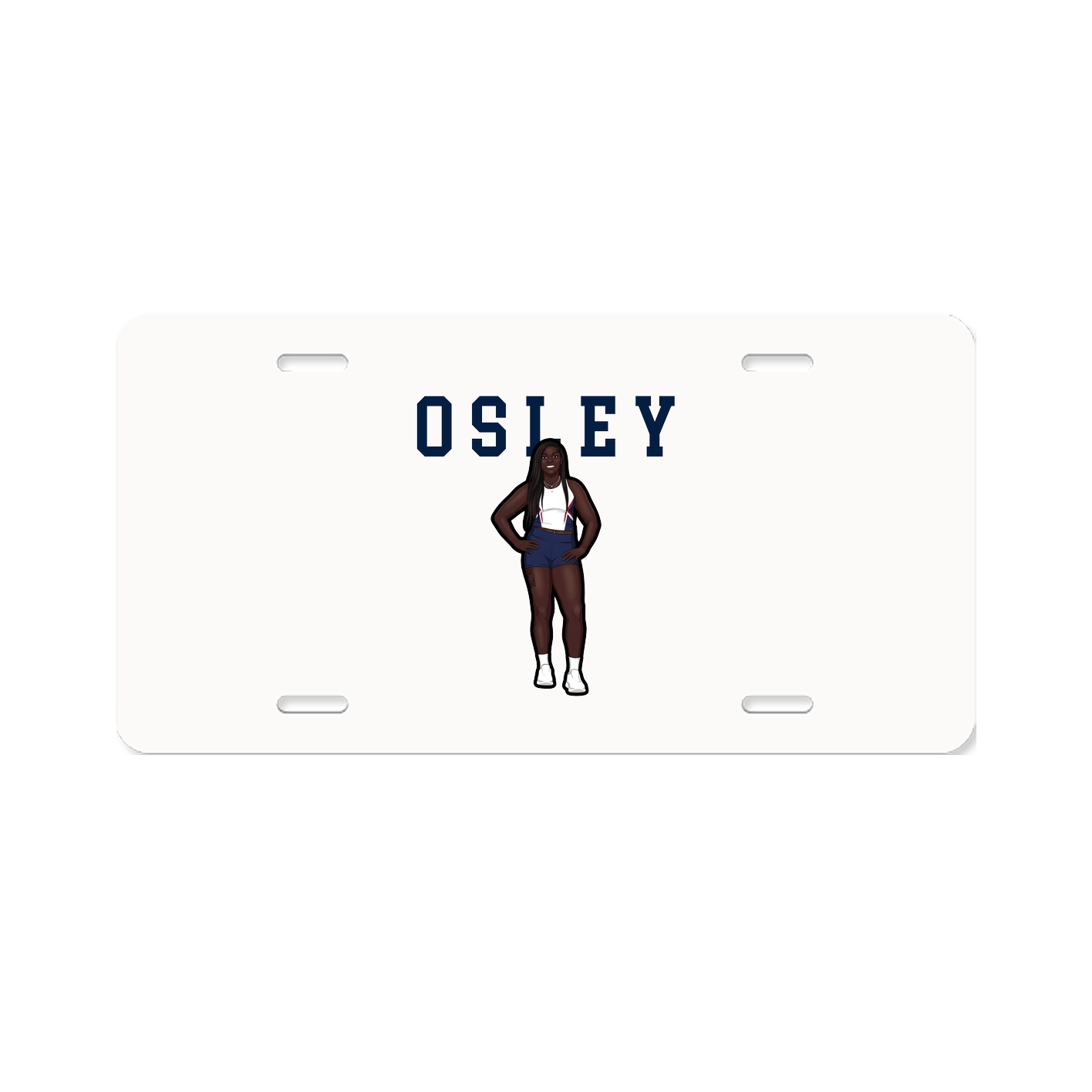 License Plate — Shirsey in Classic