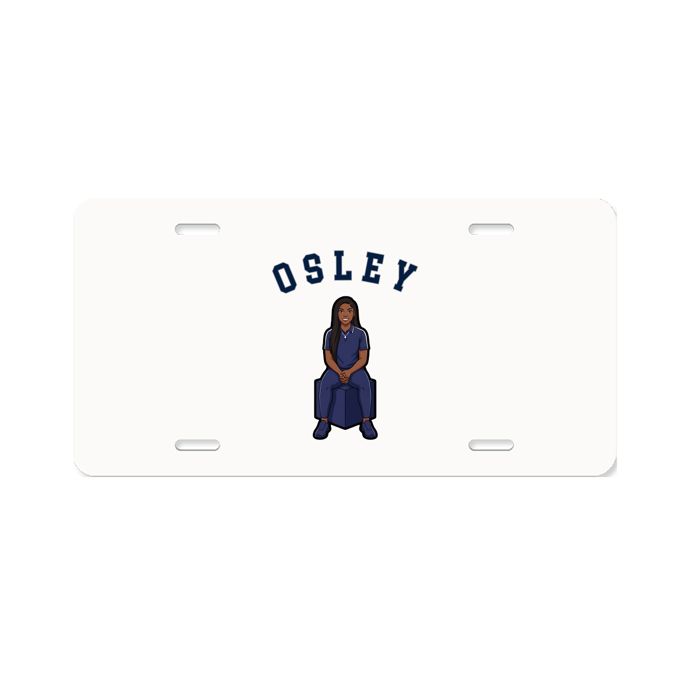 License Plate — Shirsey Arch in Classic