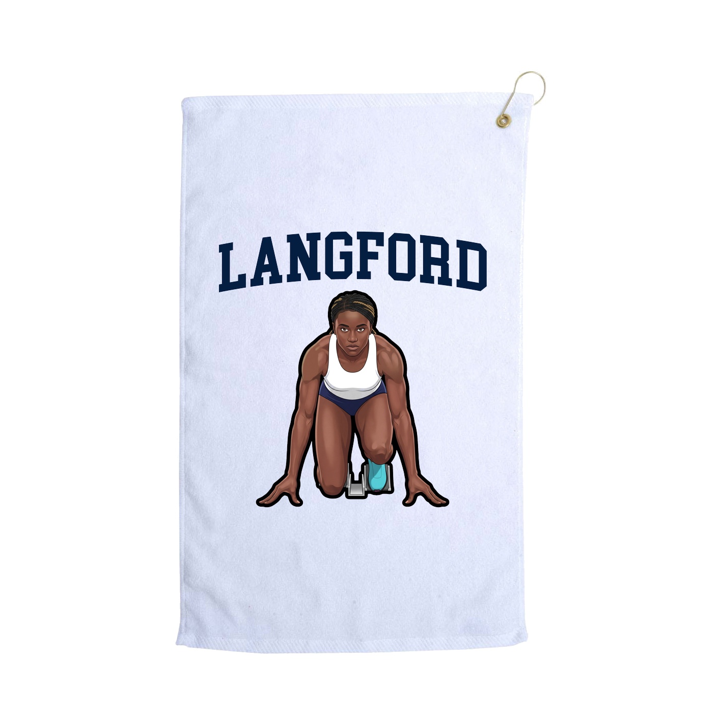 Golf Towel — Shirsey in White