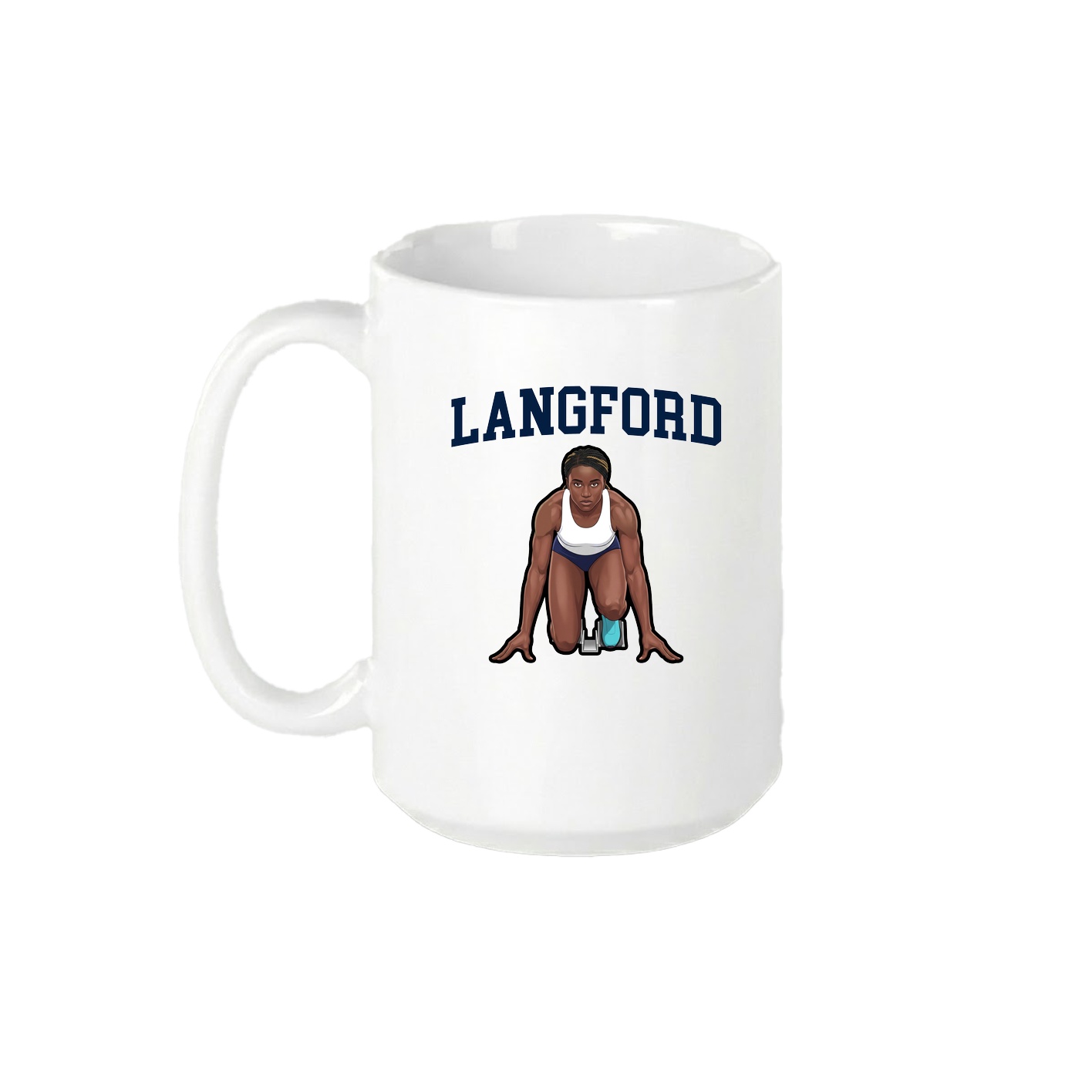 15oz Coffee Mug — Shirsey in White