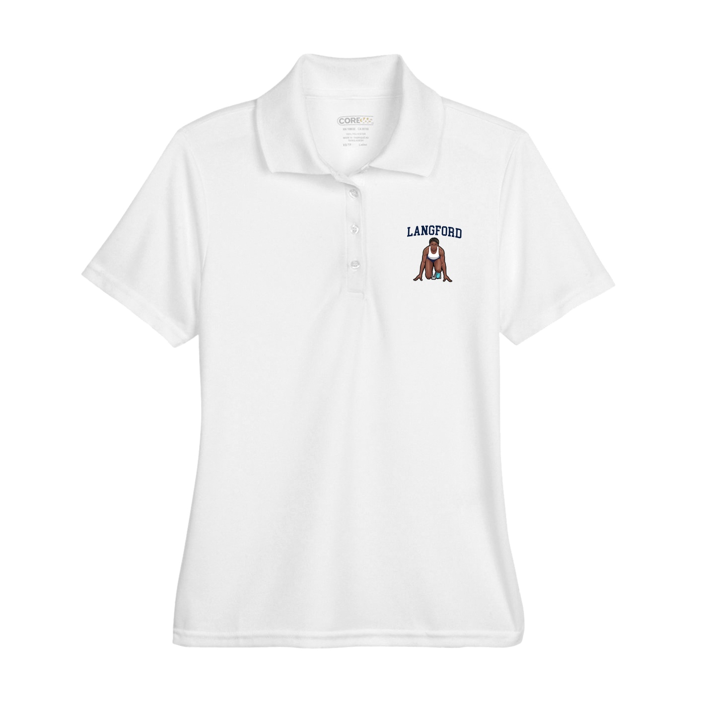 Womens Performance Polo — Shirsey in White