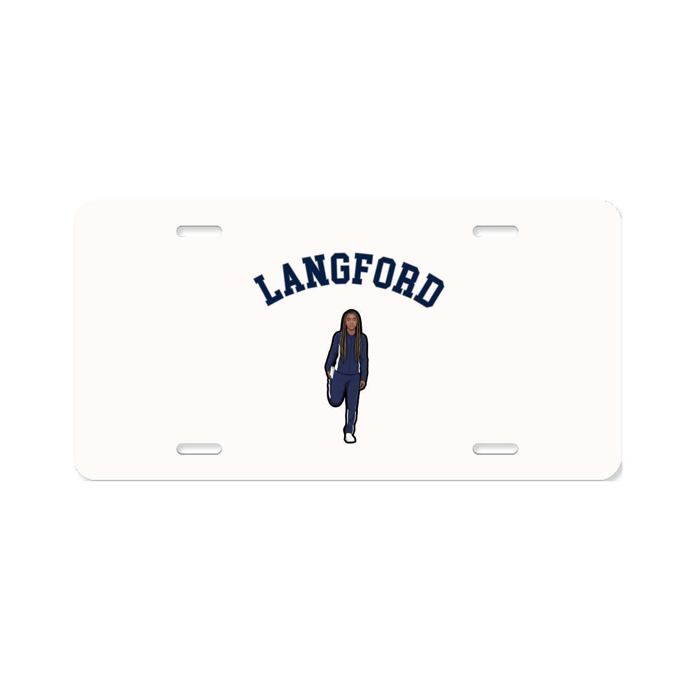 License Plate — Shirsey Arch in Classic