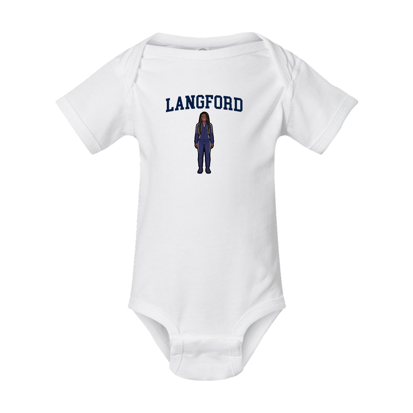 Baby Onesie — Shirsey in White