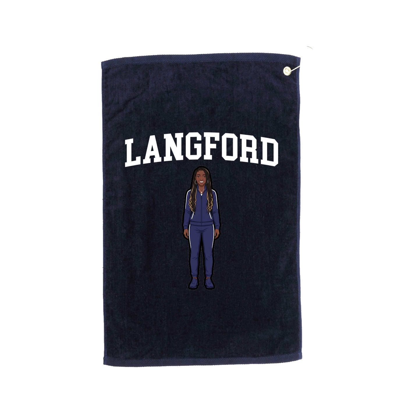 Golf Towel — Shirsey in Navy