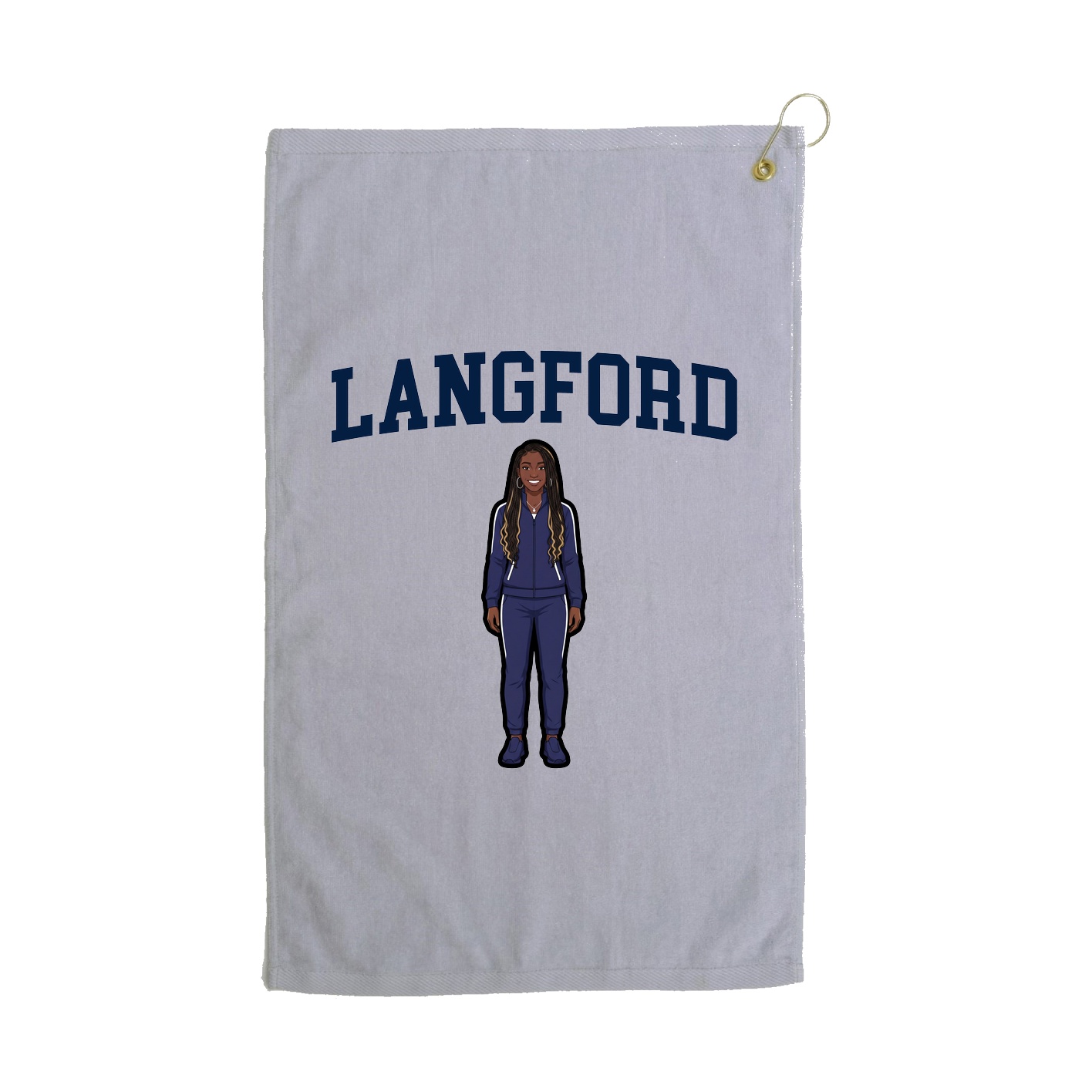 Golf Towel — Shirsey in Grey