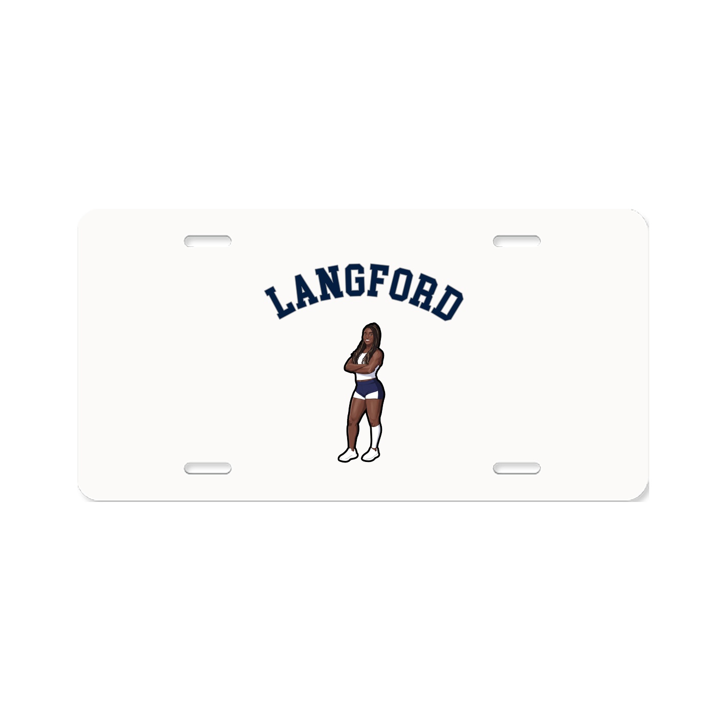 License Plate — Shirsey Arch in Classic