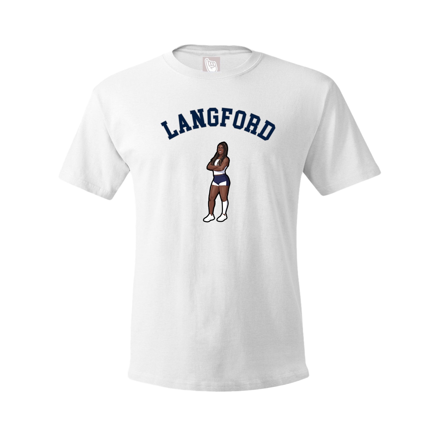 Tee — Shirsey Arch in White