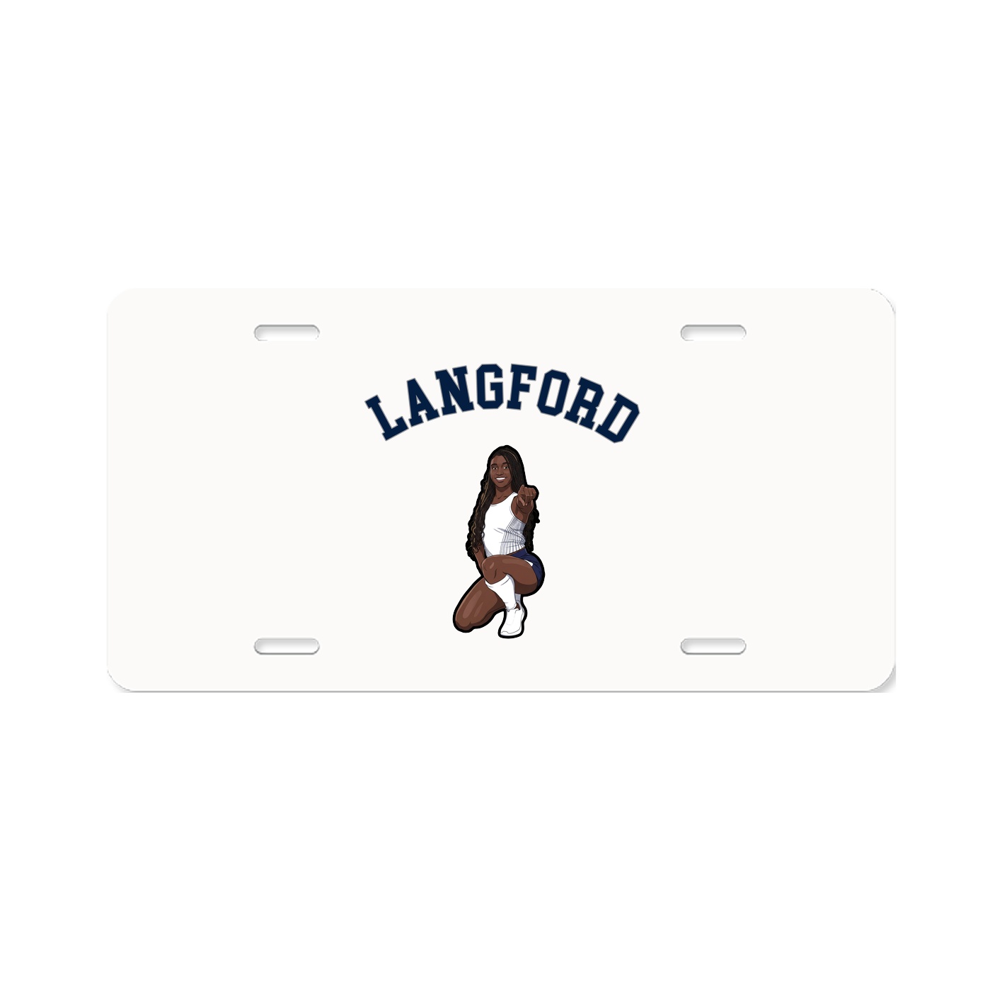 License Plate — Shirsey Arch in Classic