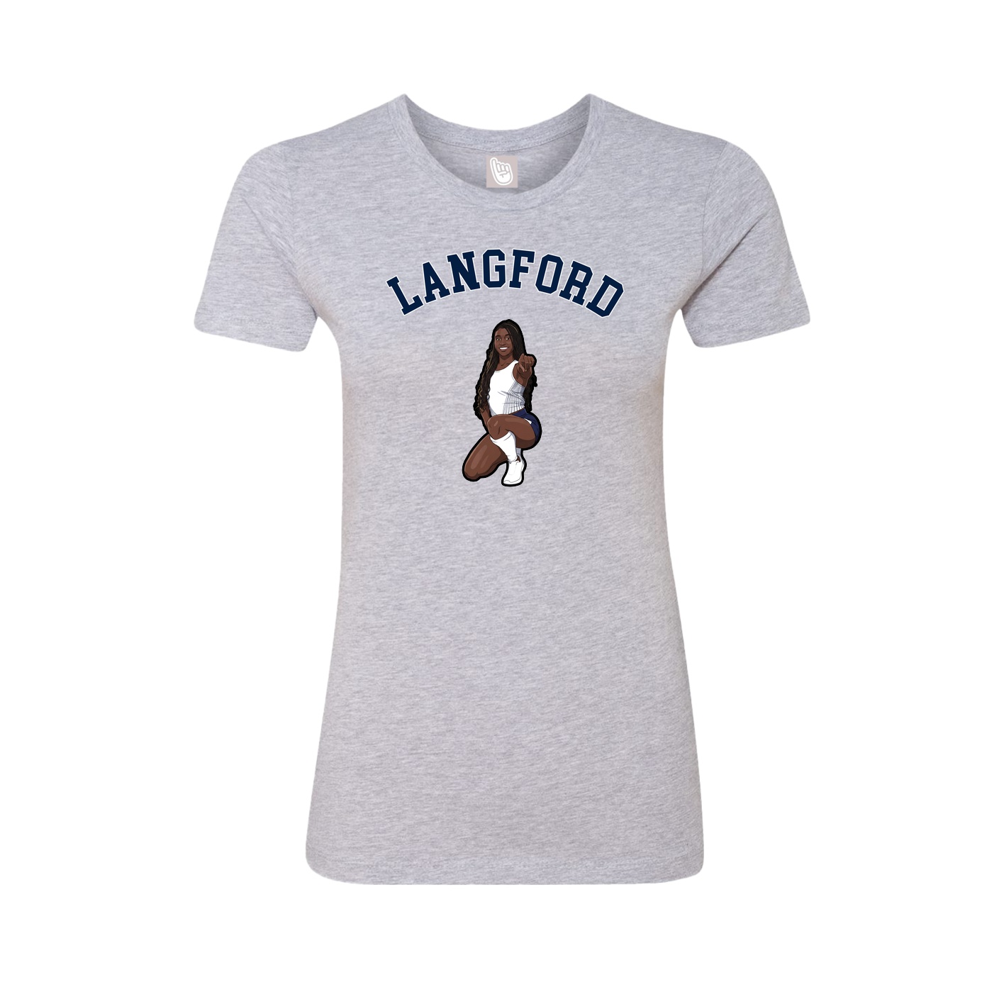 Womens Tee — Shirsey Arch in Grey