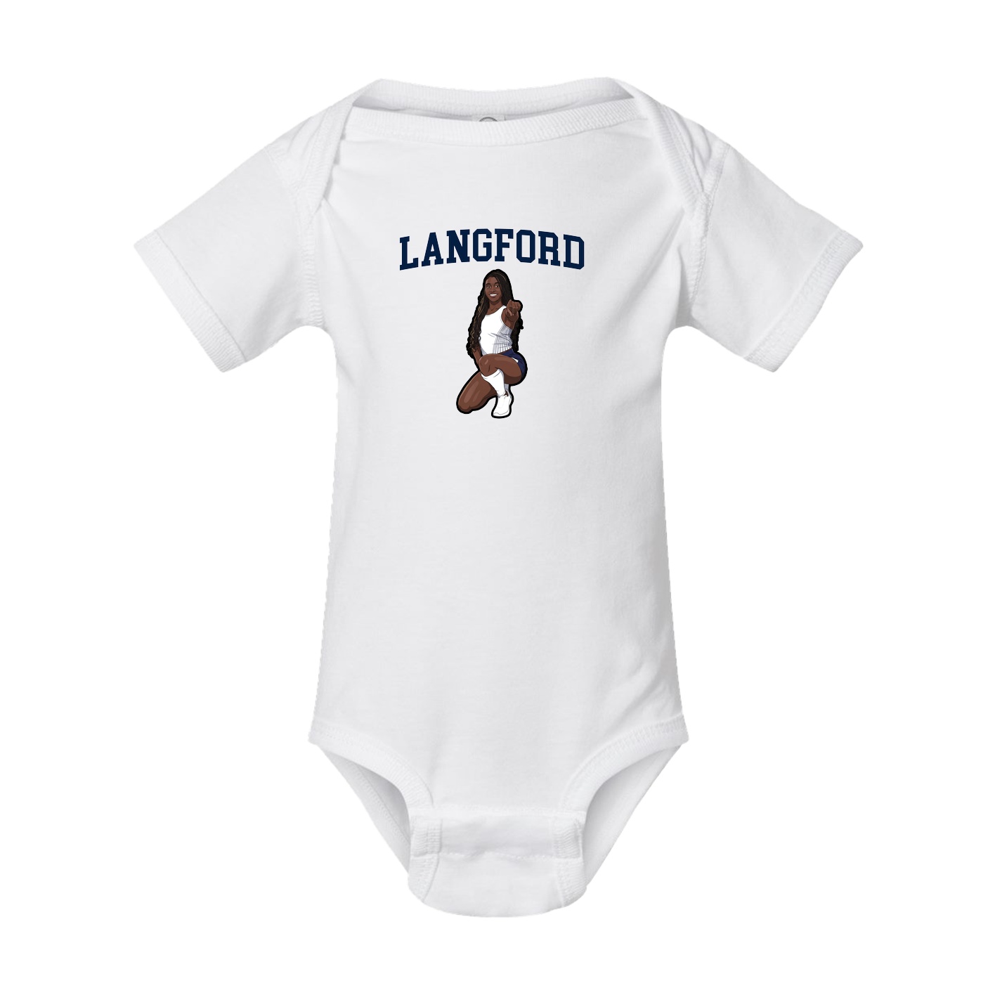 Baby Onesie — Shirsey in White