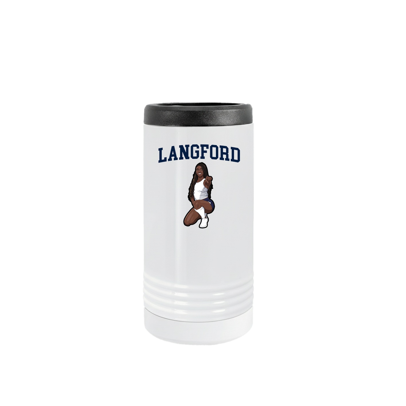 Slim Beverage Holder — Shirsey in White