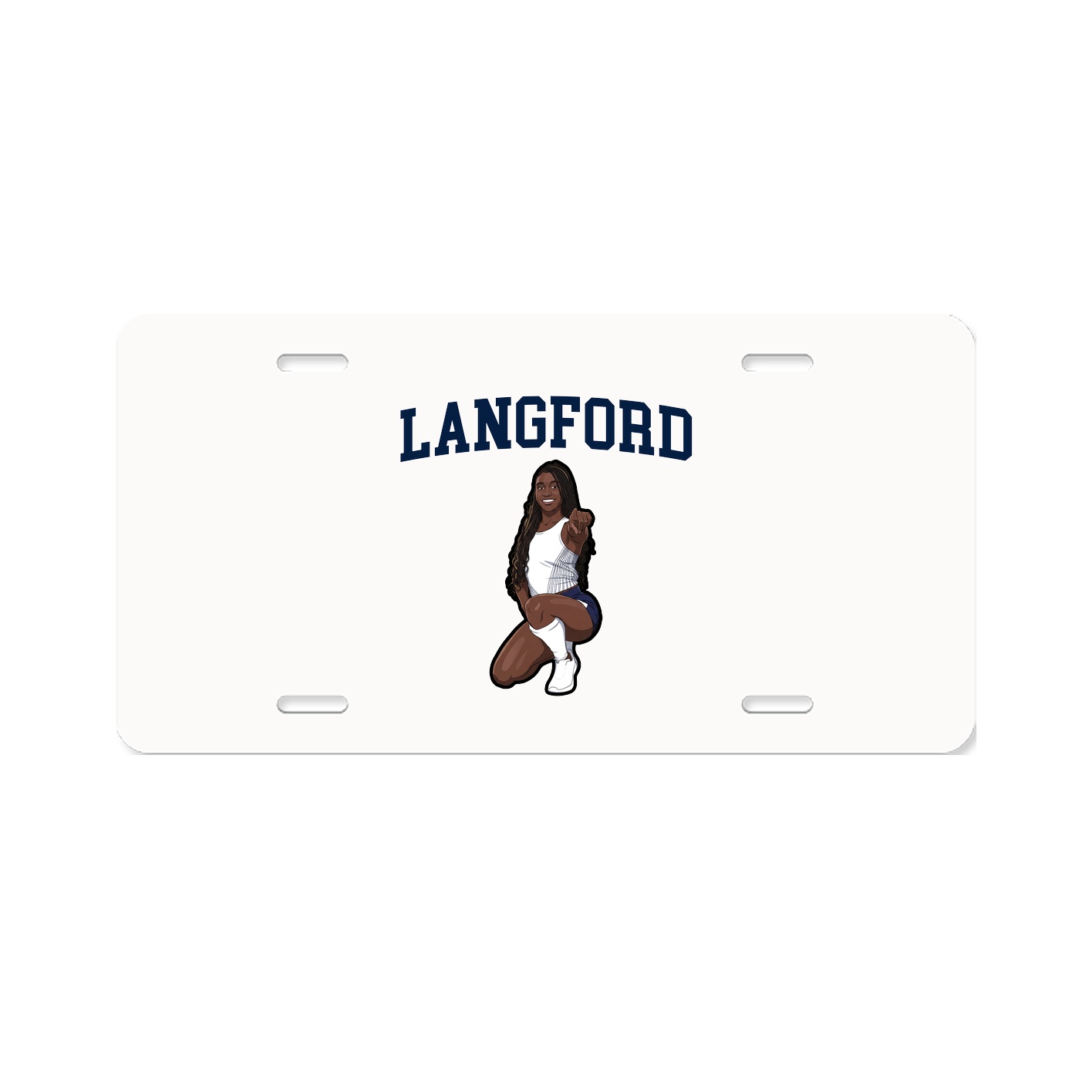 License Plate — Shirsey in Classic