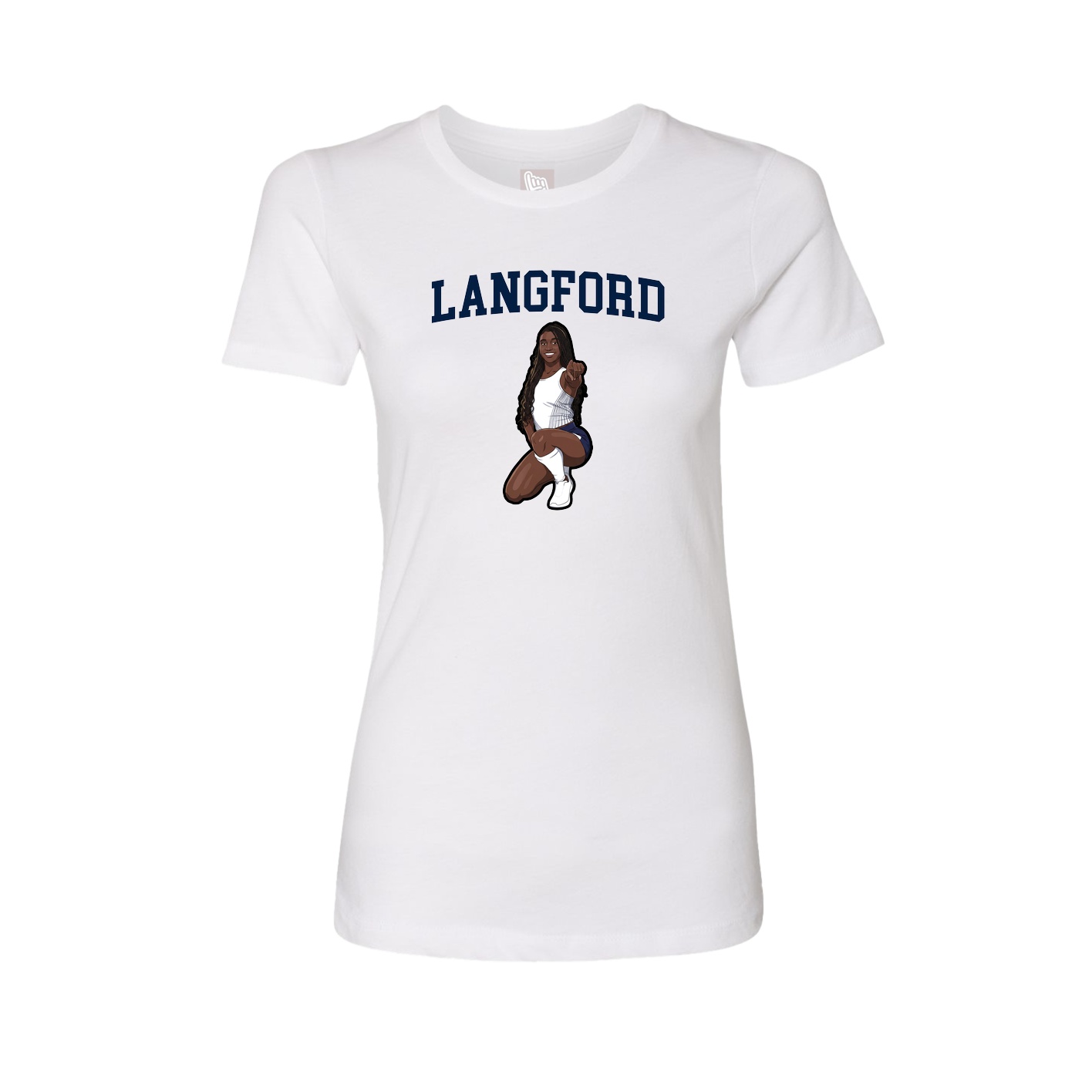 Fitted Women's Tee — Shirsey in White