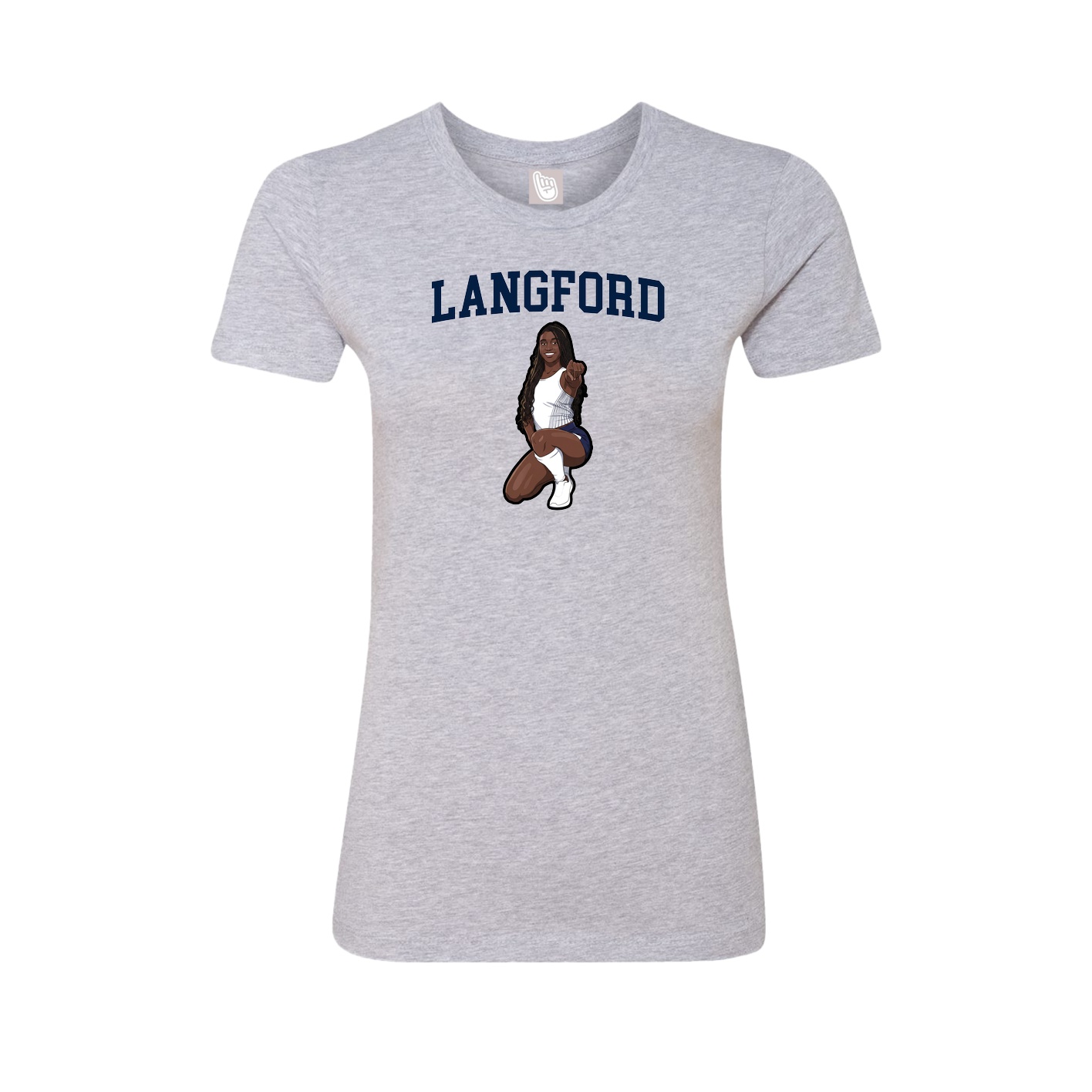 Womens Tee — Shirsey in Grey