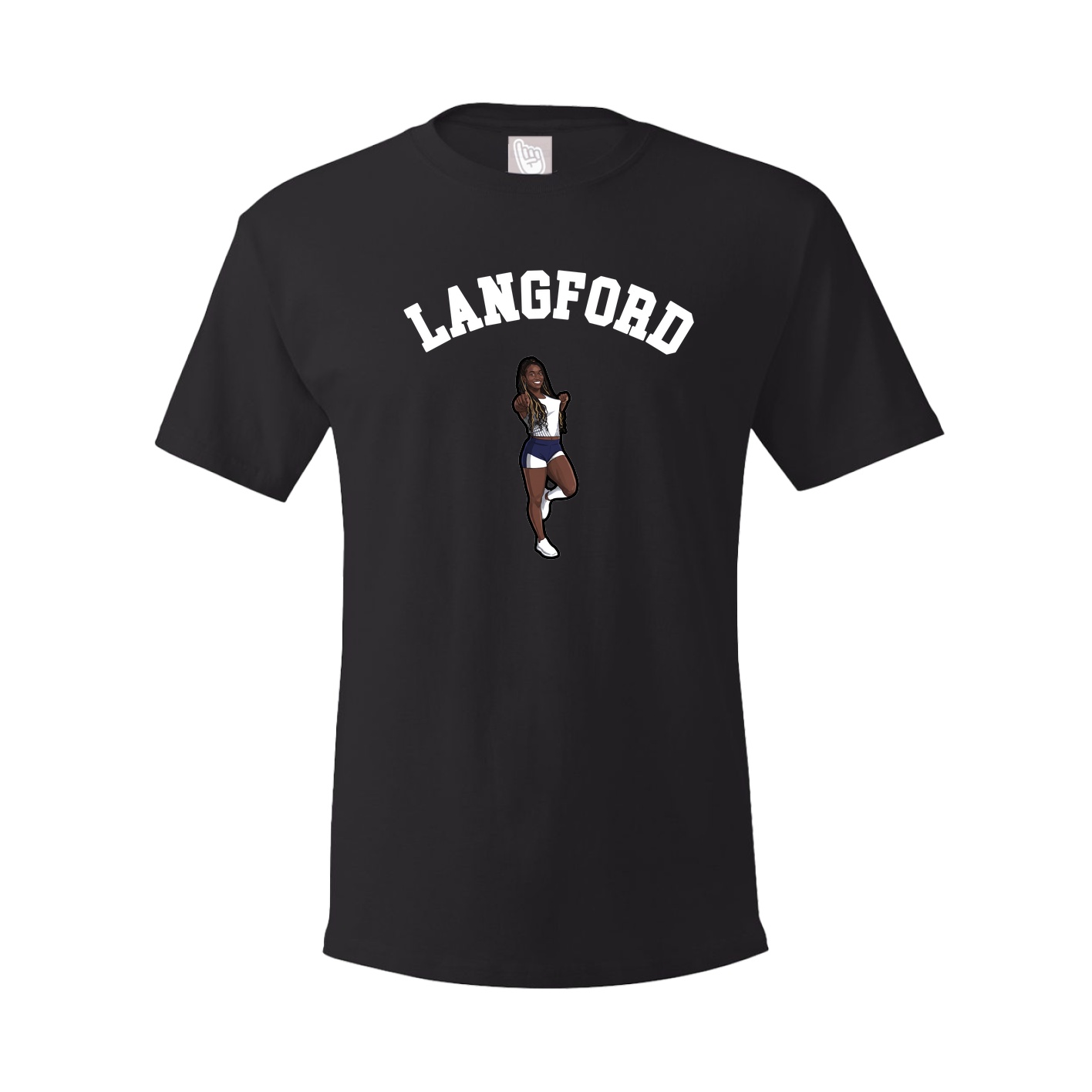 Youth Tee — Shirsey Arch in Black