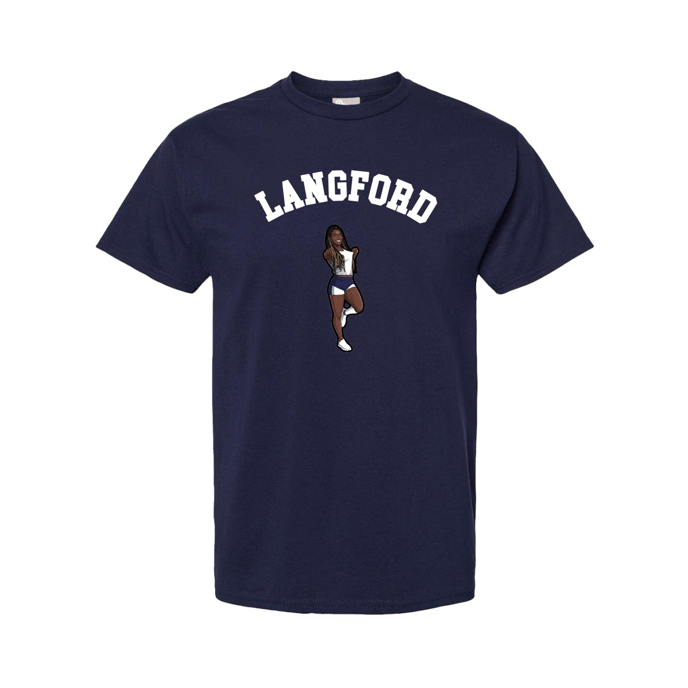 Youth Tee — Shirsey Arch in Navy