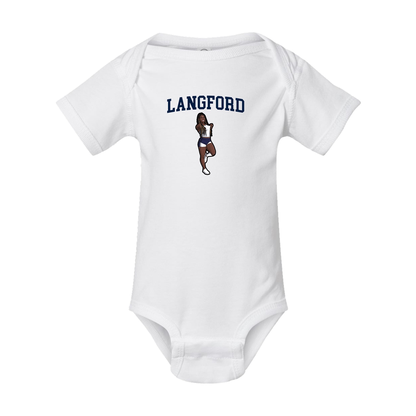 Baby Onesie — Shirsey in White
