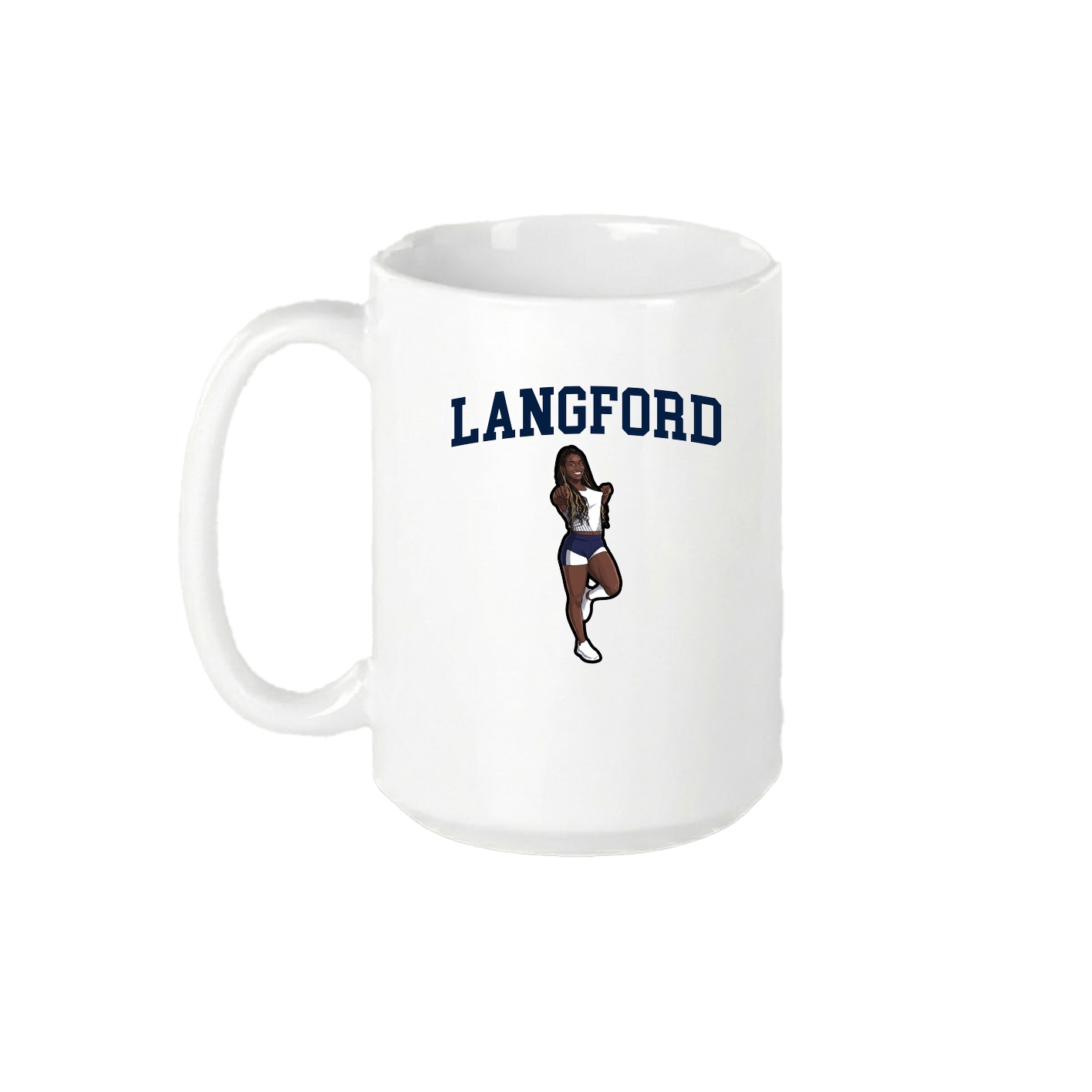 15oz Coffee Mug — Shirsey in White
