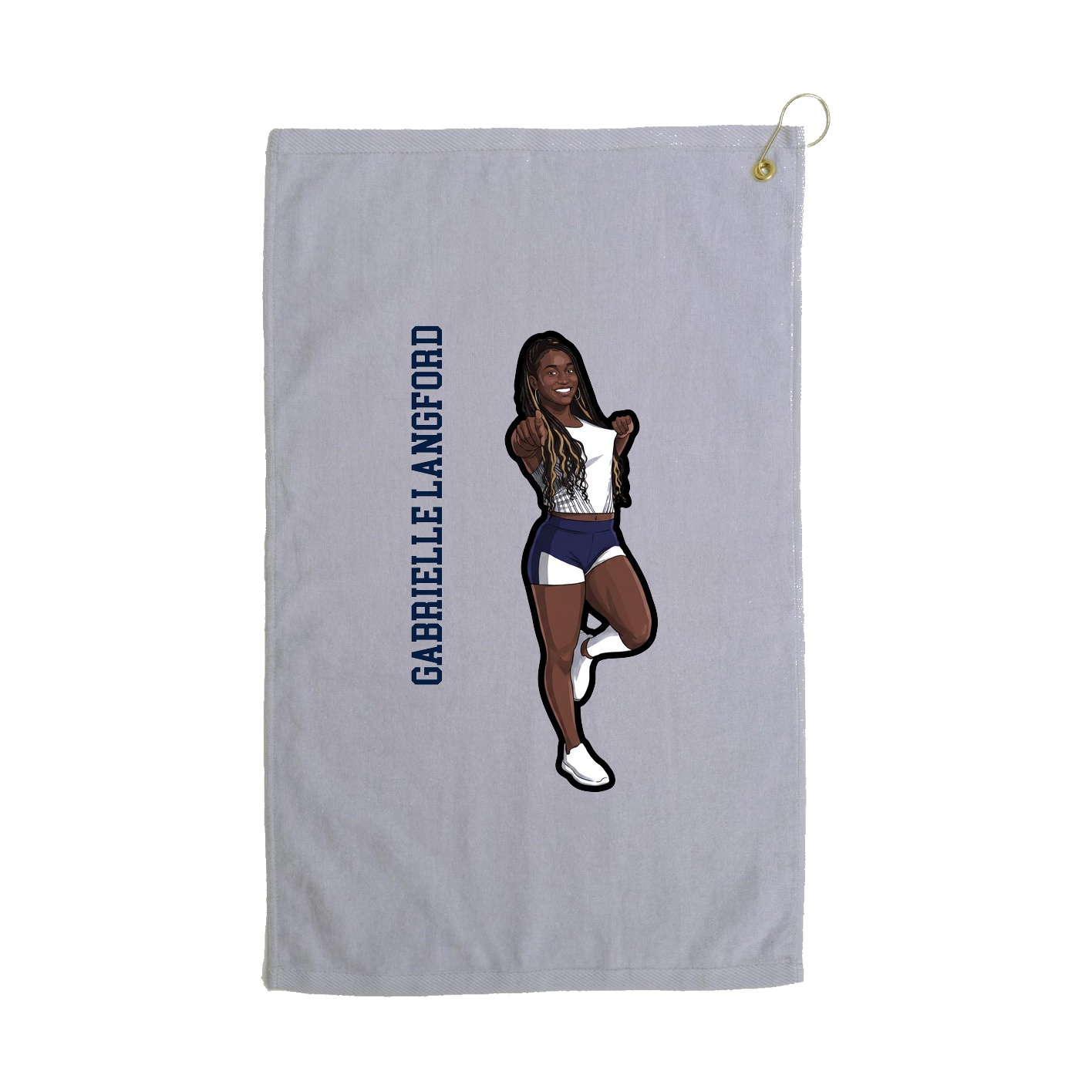 Terry Velour Golf Towel