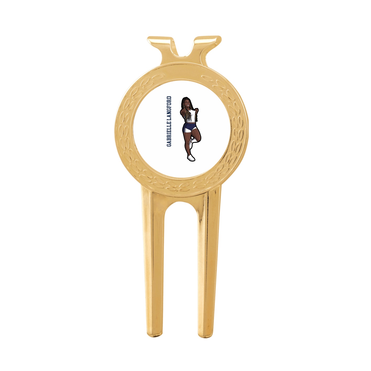 Divot Tool with Ball Marker — Name Vertical in Classic