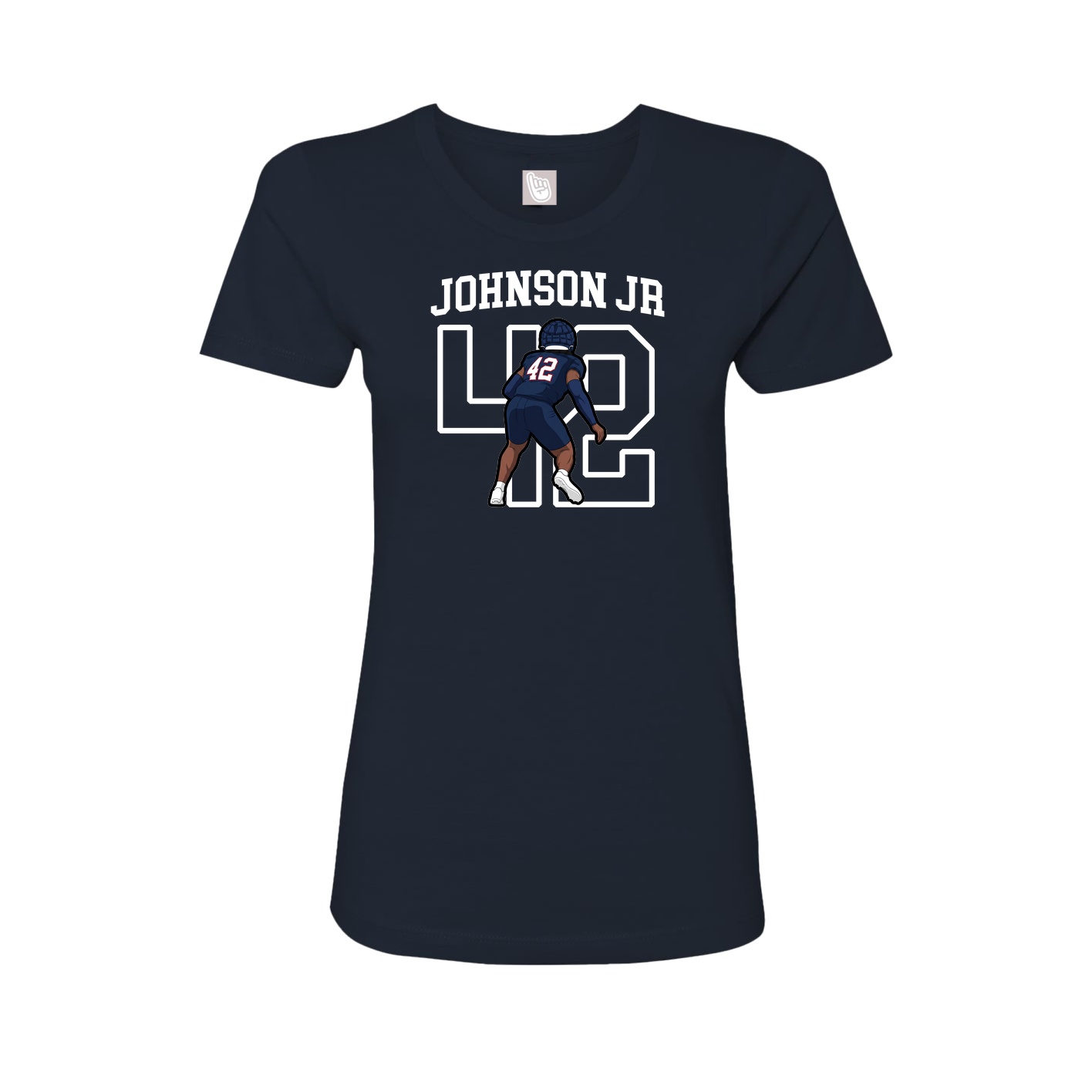 Fitted Women's Tee — Shirsey in Navy