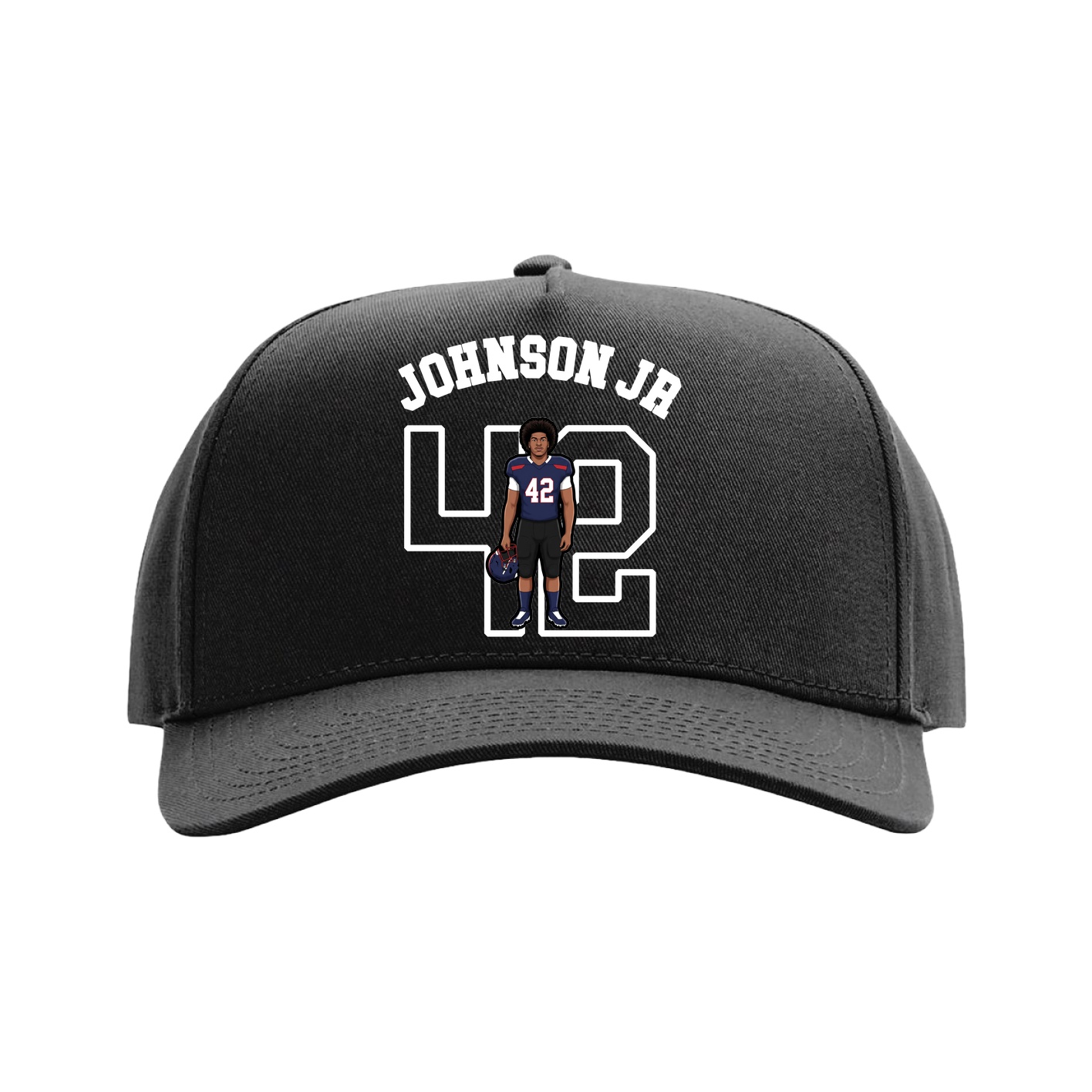 Full Fabric Five-Panel Champ Cap