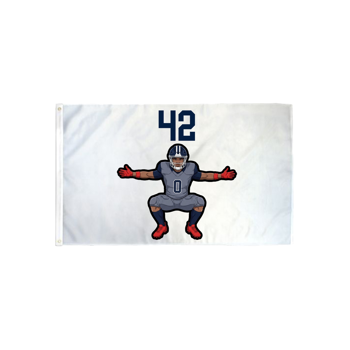 3x5 Flag — Number Top in Classic
