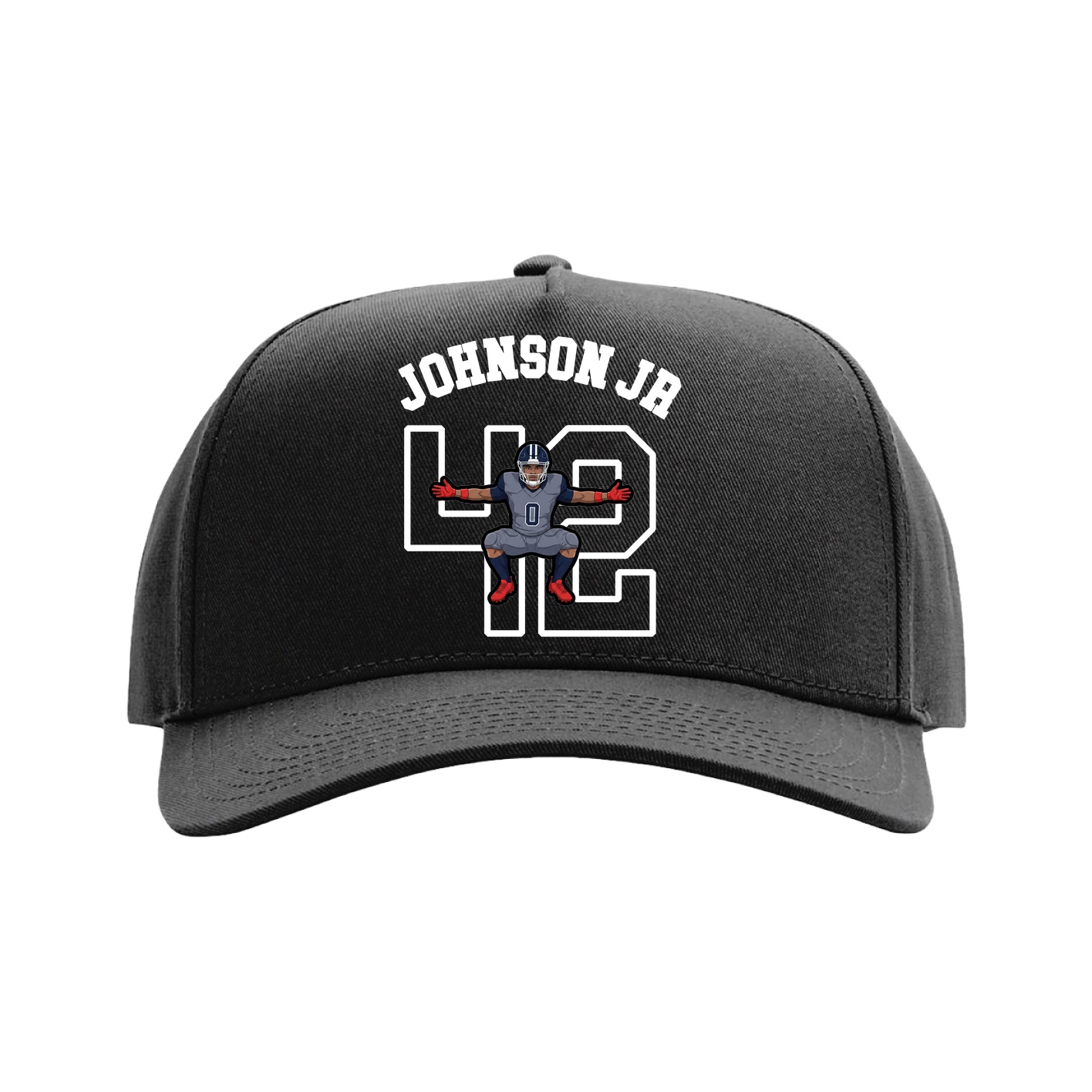 Full Fabric Five-Panel Champ Cap