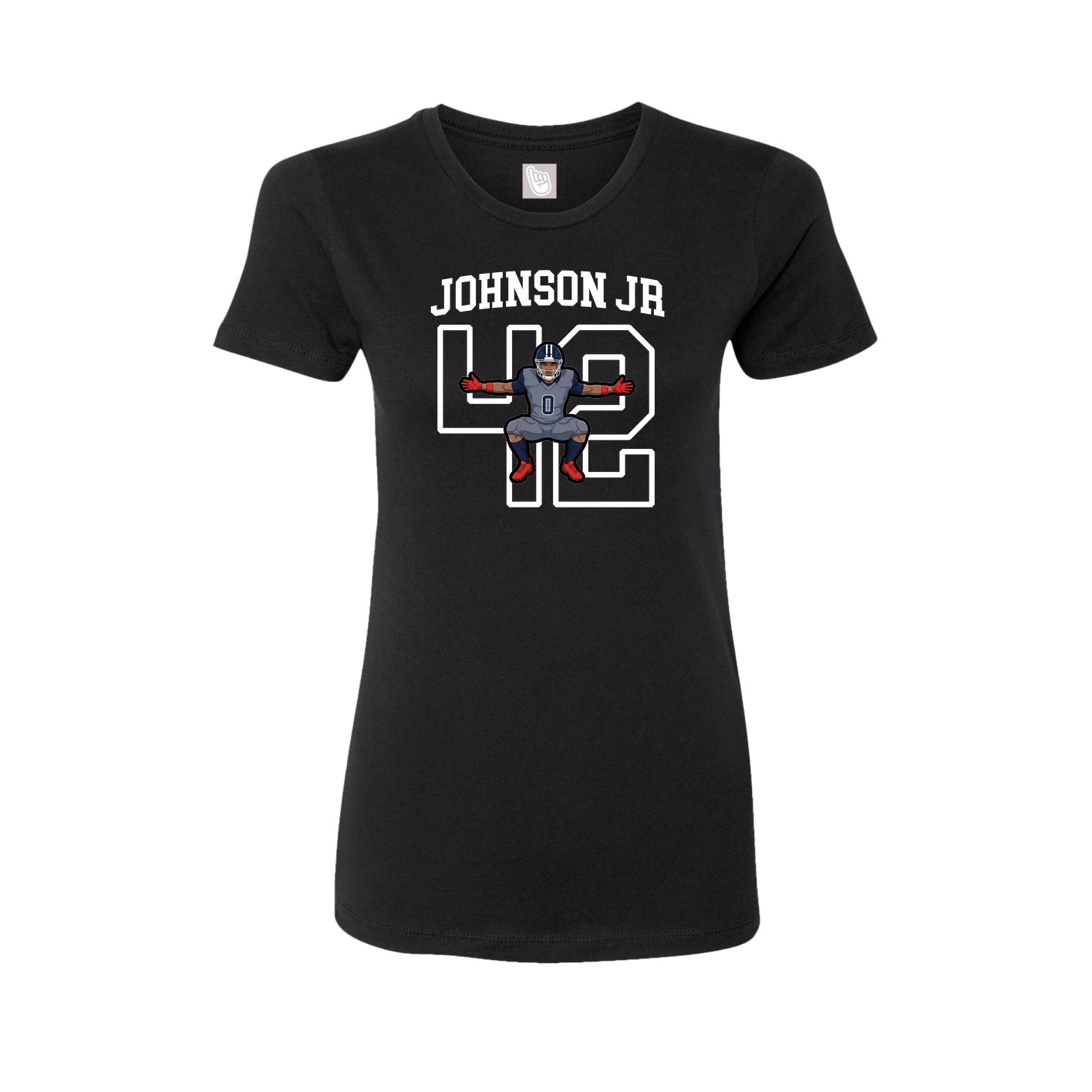 Fitted Women's Tee — Shirsey in Black