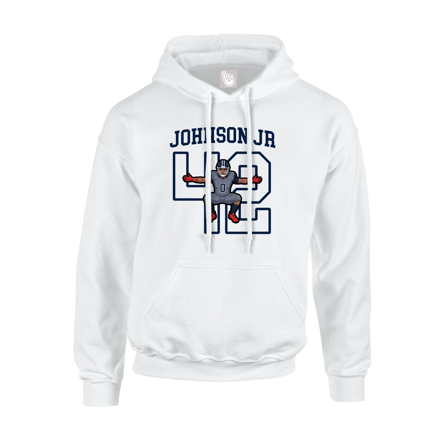 Youth Hoodie — Shirsey in White