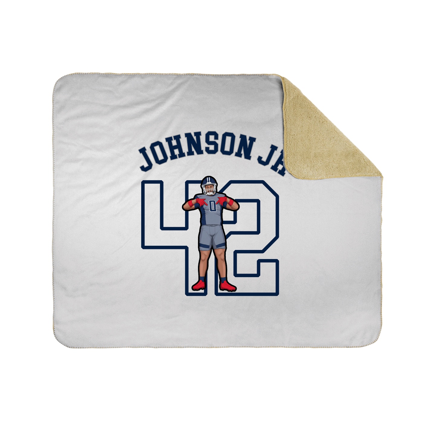 Throw Blanket — Shirsey Arch in White
