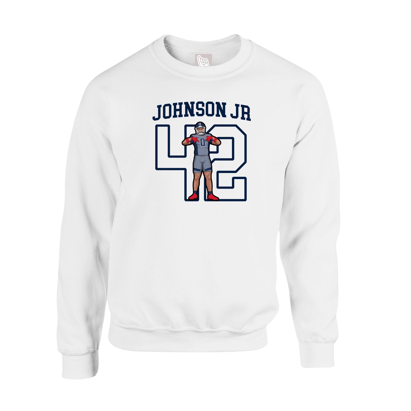 Fleece Crew — Shirsey in White