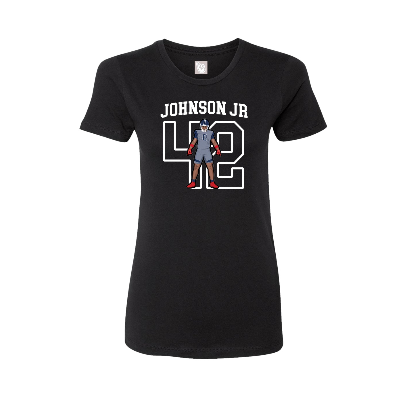 Fitted Women's Tee — Shirsey in Black