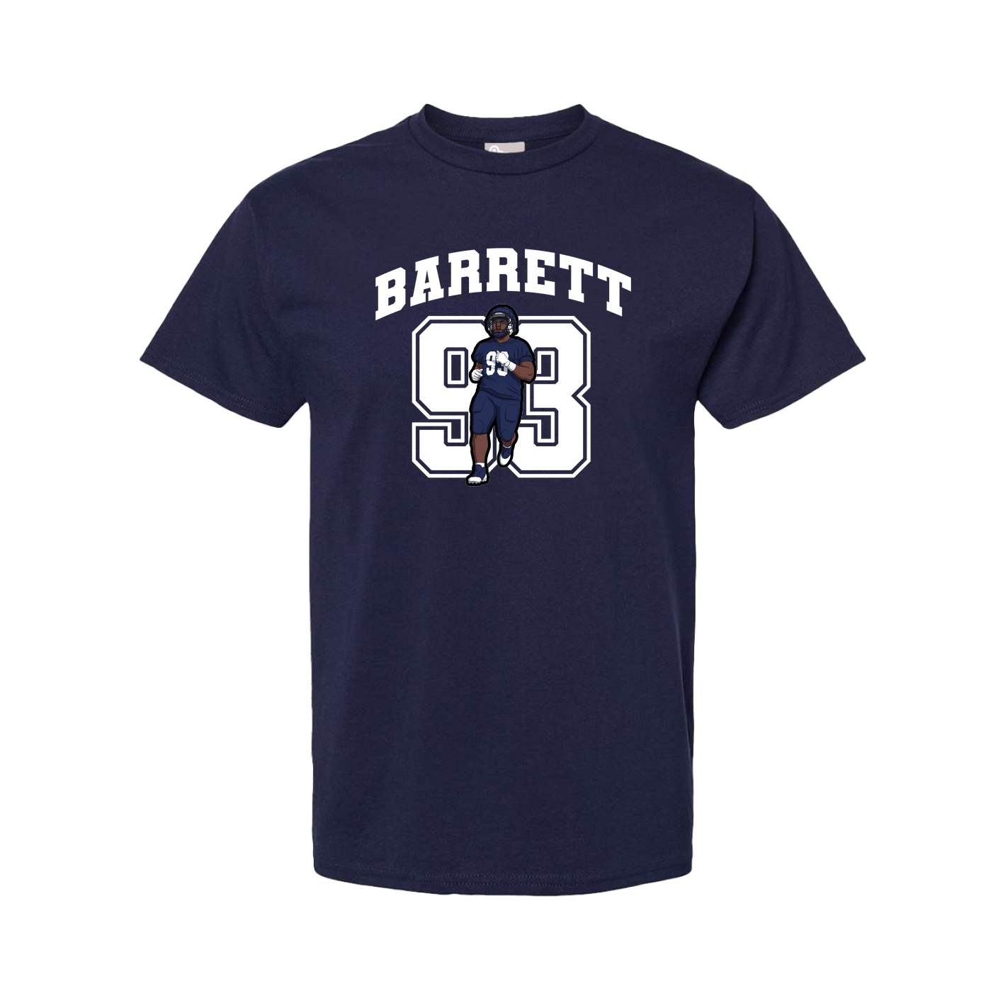 Tee — Number in Navy