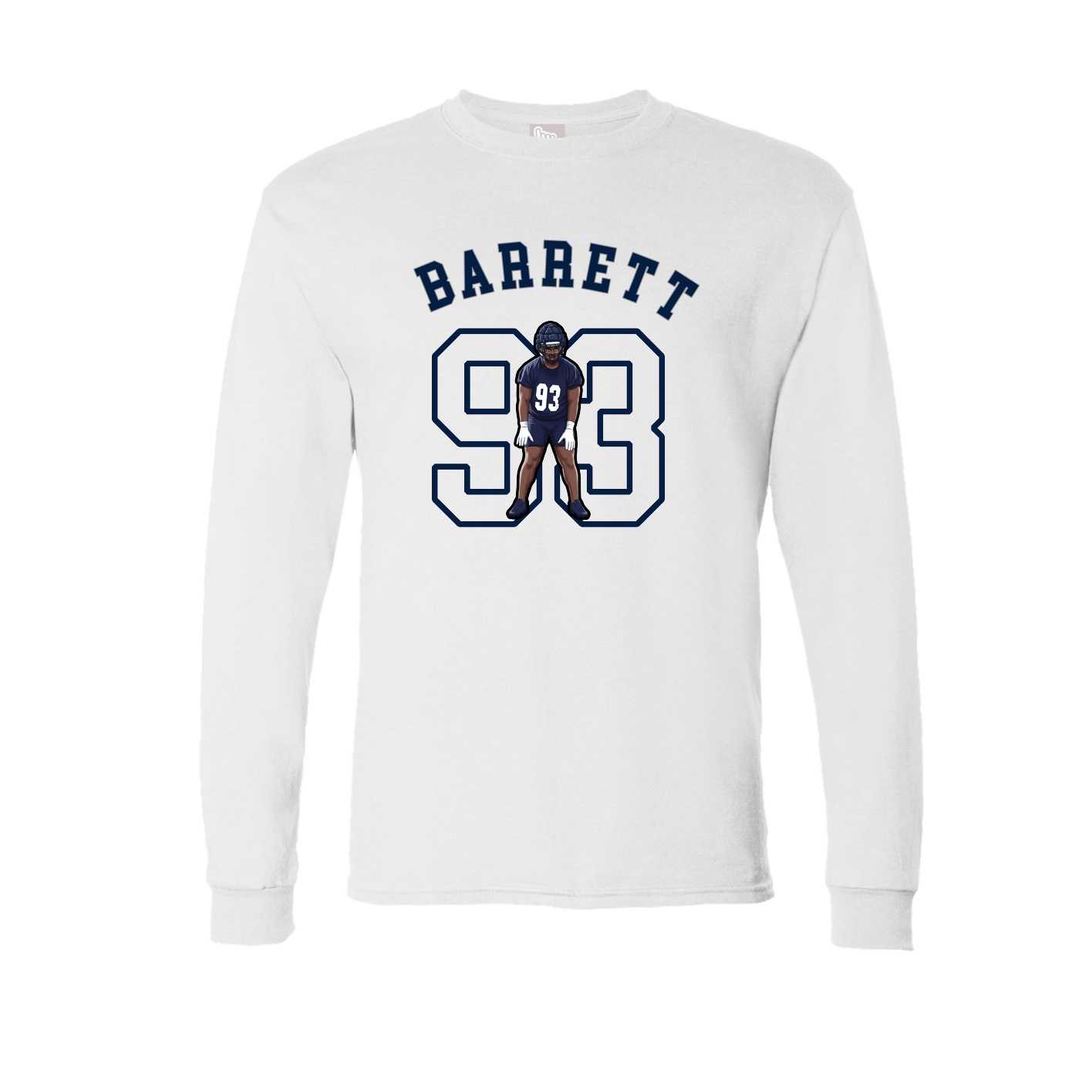 Long Sleeve Tee — Shirsey Arch in White