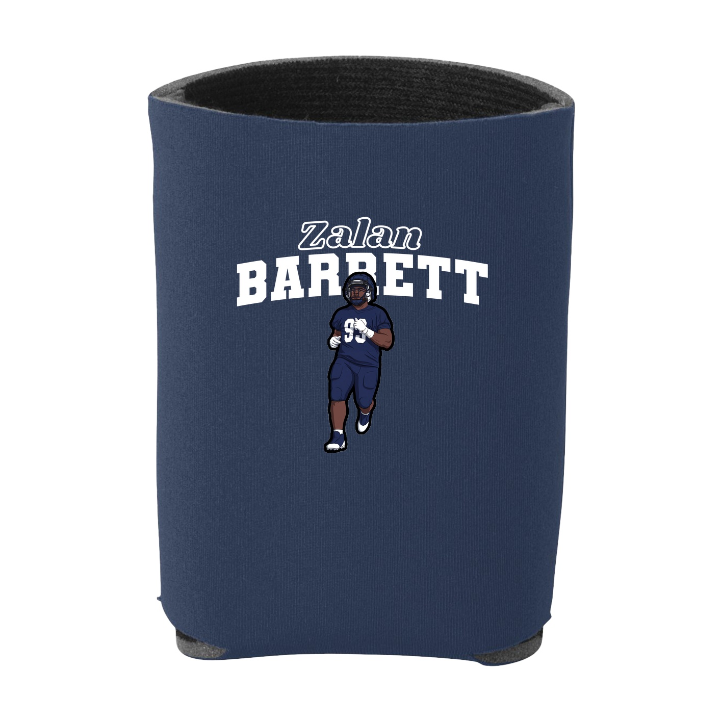 Can Holder — Name Arch in Navy