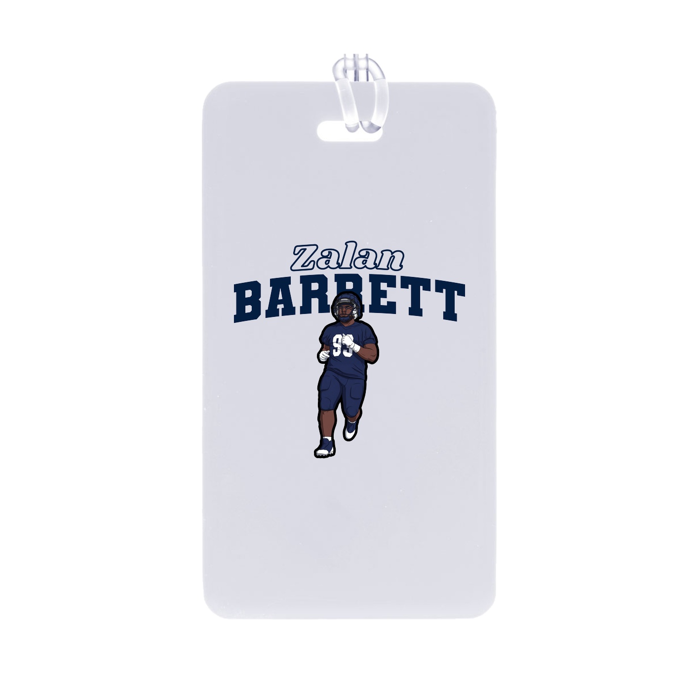 Bag Tag — Name Arch in Classic
