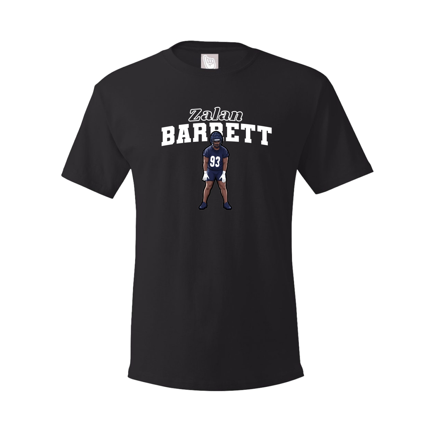 Youth Tee — Name Arch in Black