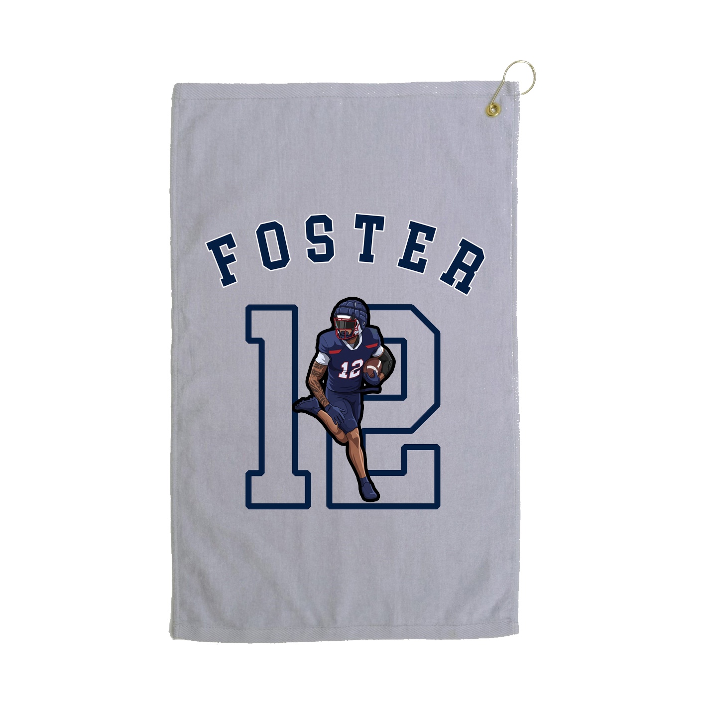 Golf Towel — Shirsey Arch in Grey