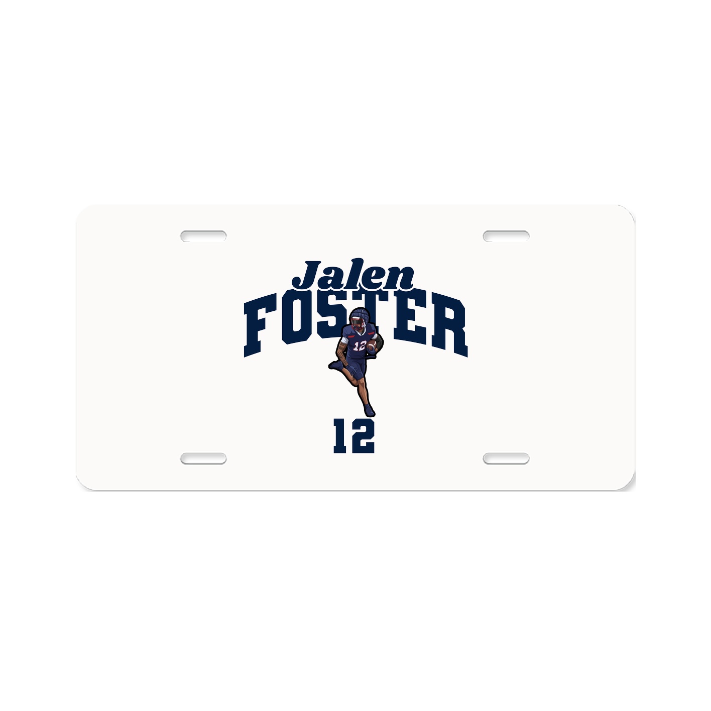 License Plate — Signature Arch in Classic