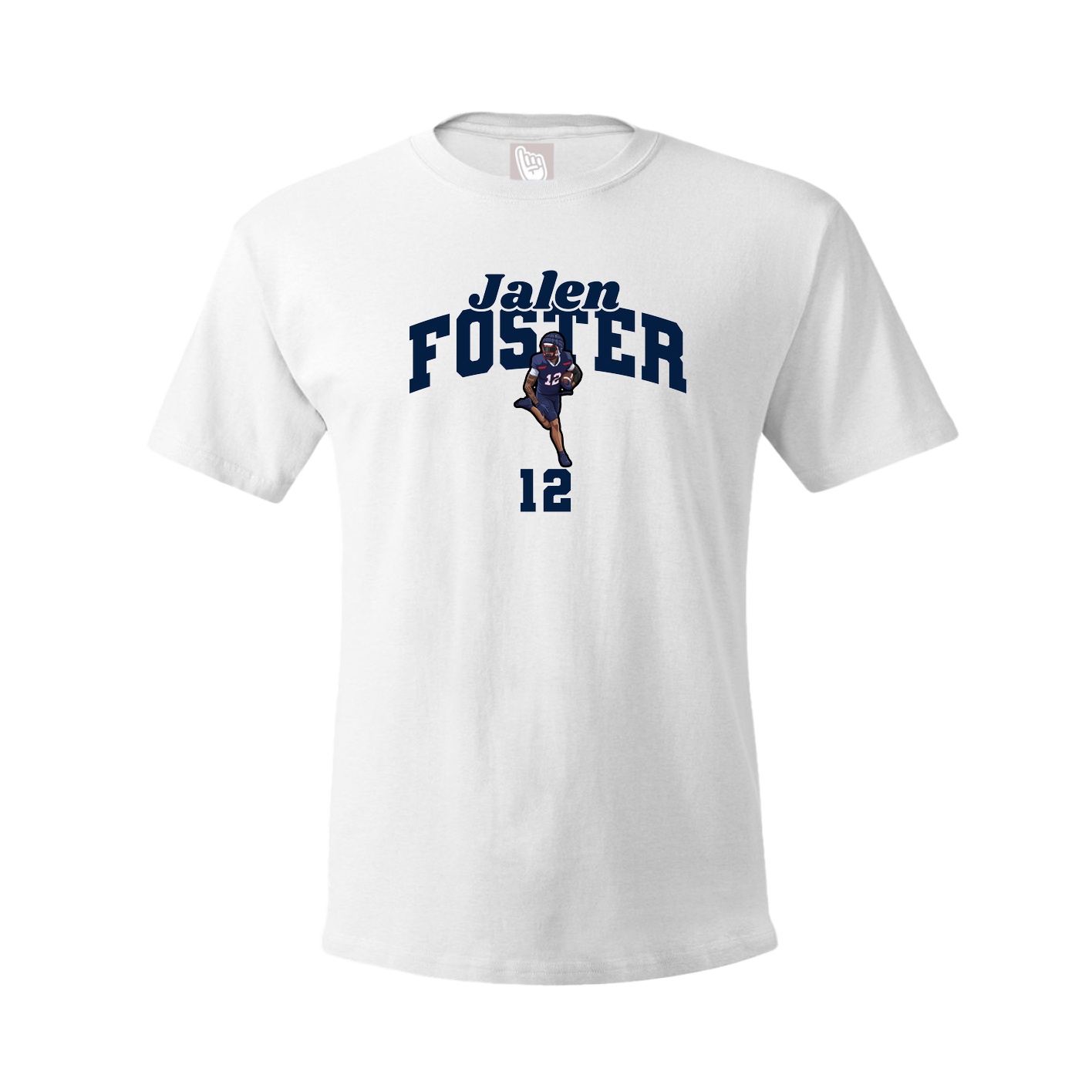 Youth Tee — Signature Arch in White