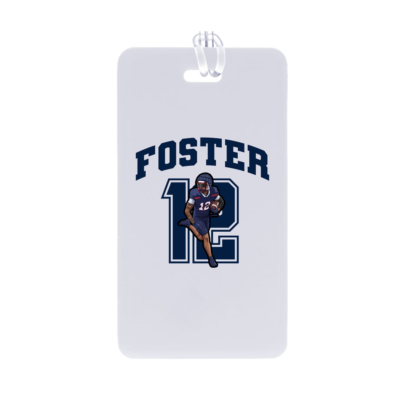 Bag Tag — Number in Classic