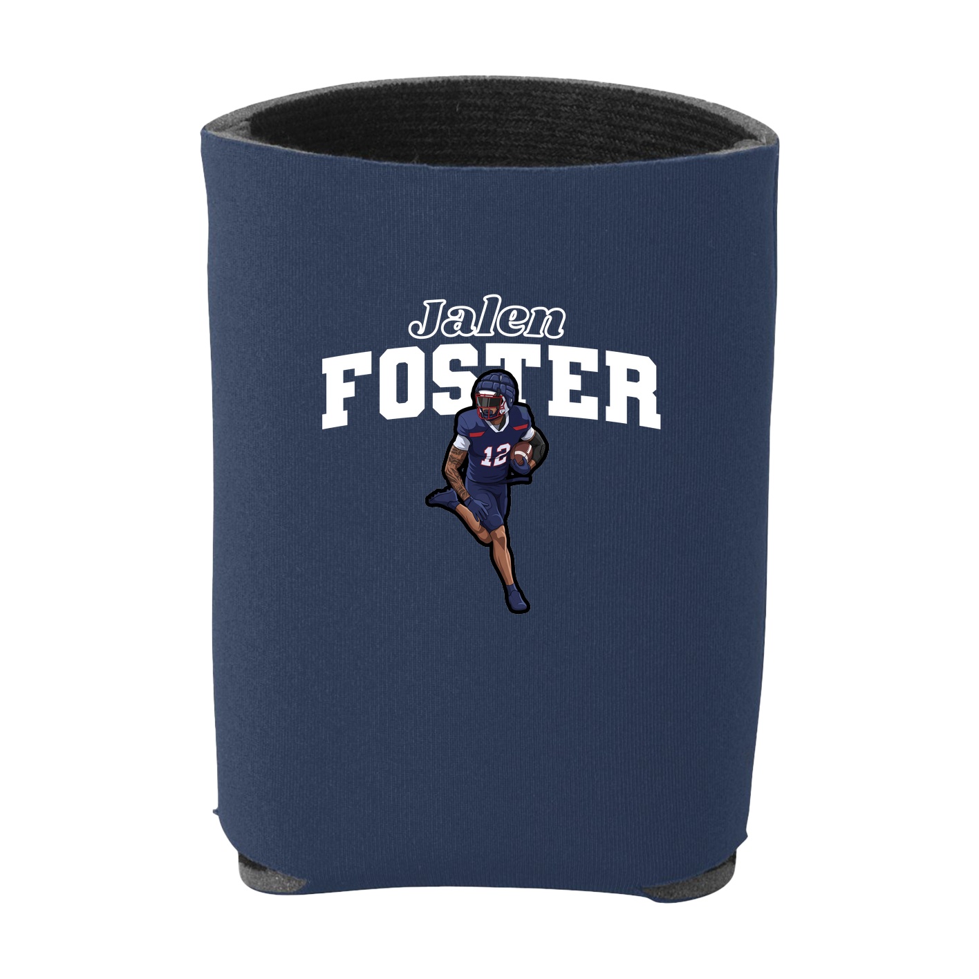 Can Holder — Name Arch in Navy