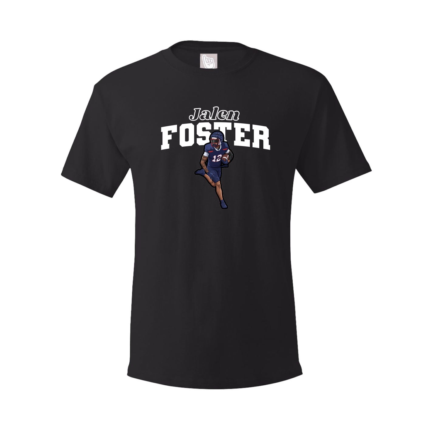 Youth Tee — Name Arch in Black