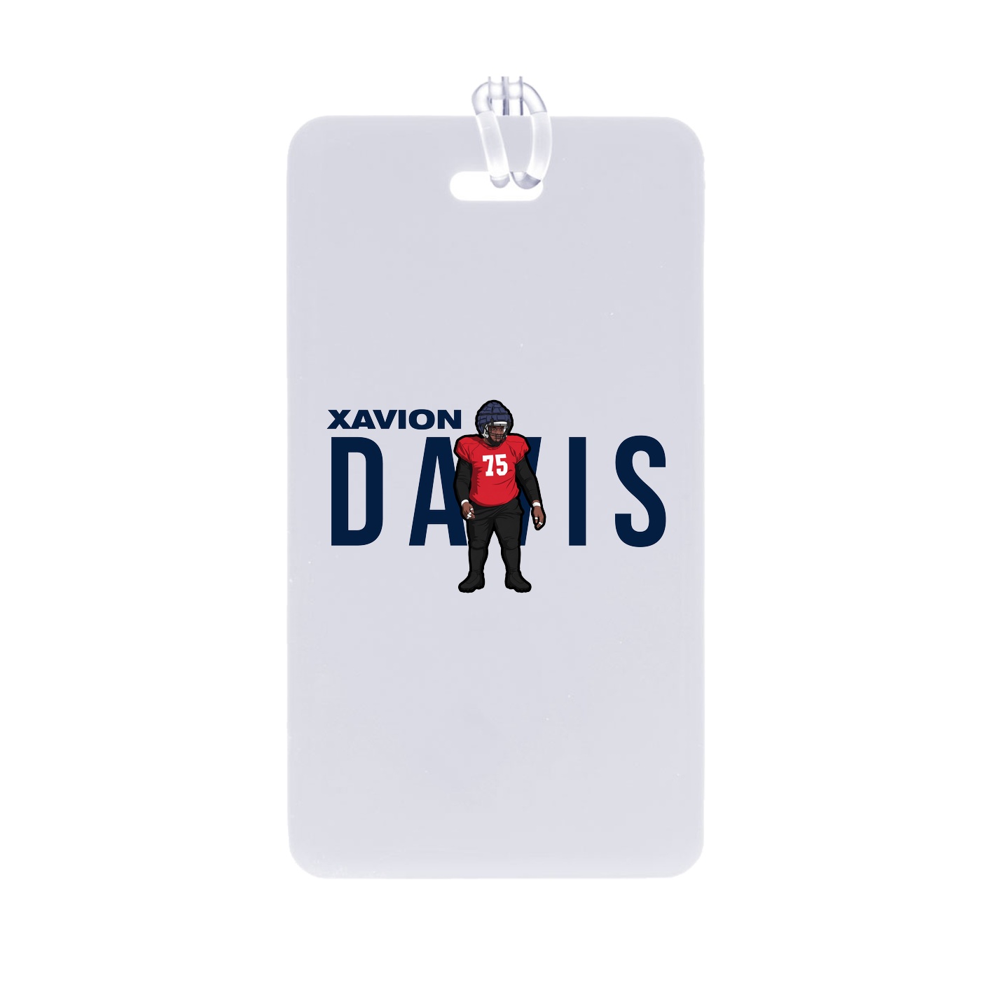 Bag Tag — Player Name in Classic