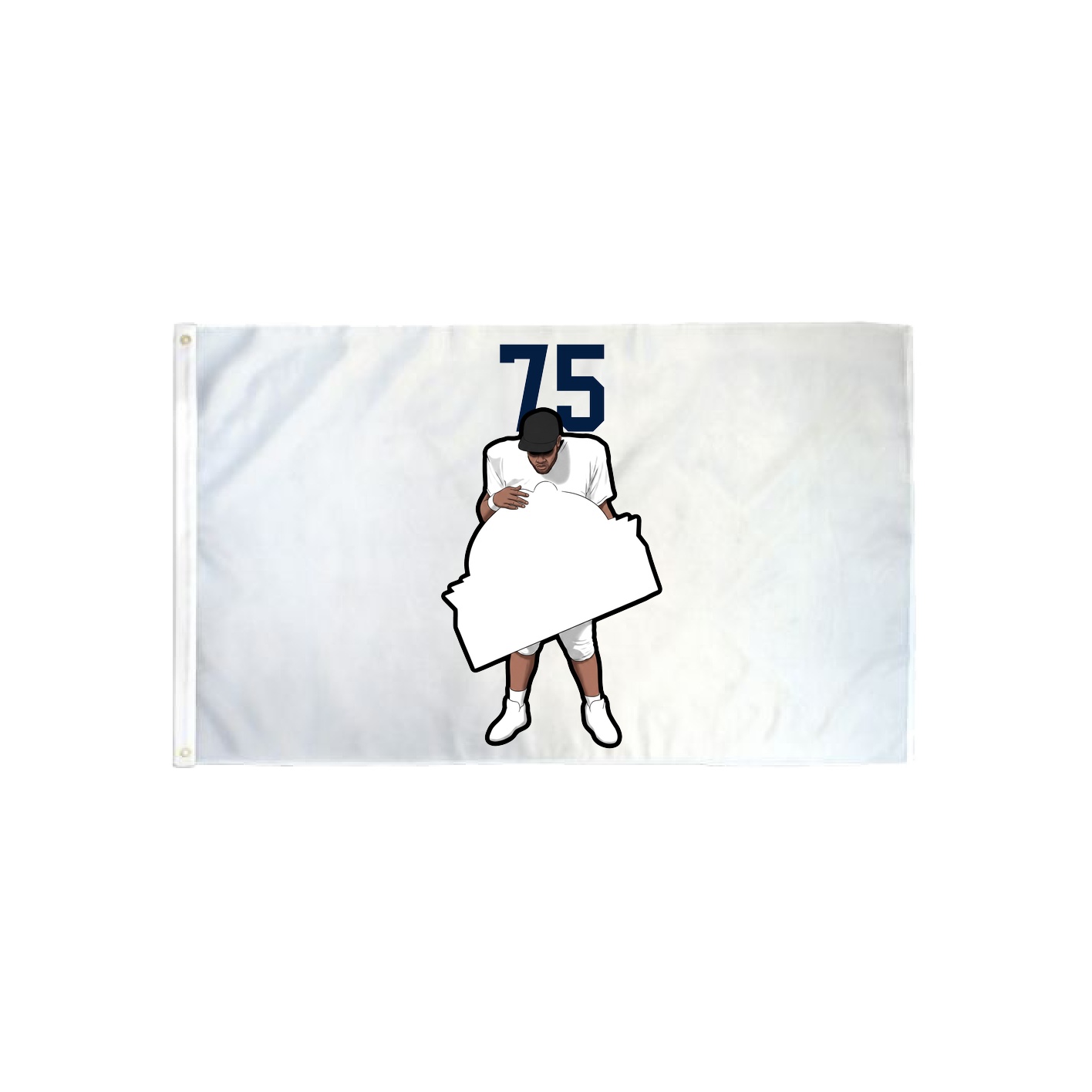 3x5 Flag — Number Top in Classic