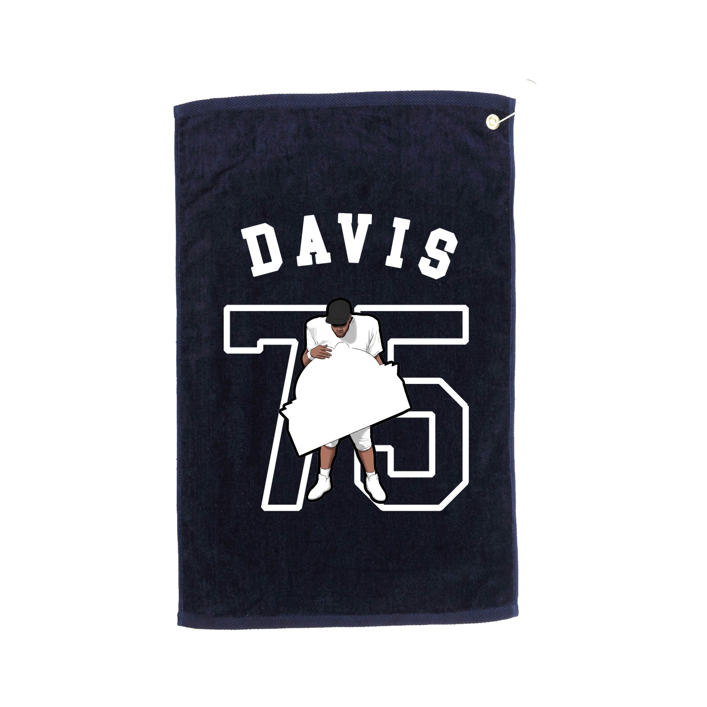 Golf Towel — Shirsey Arch in Navy